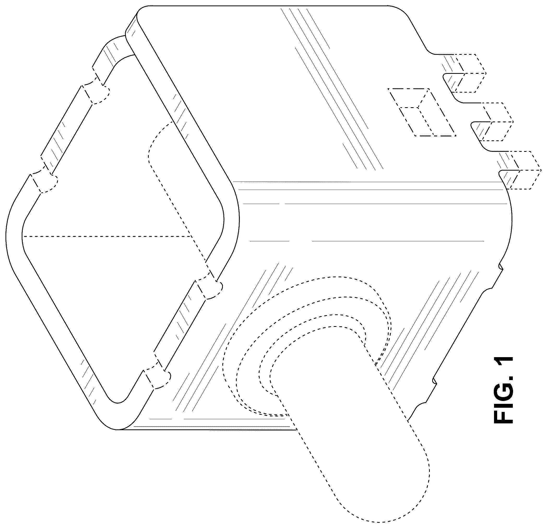 Patent USD1043585 — Connector — Figure 1