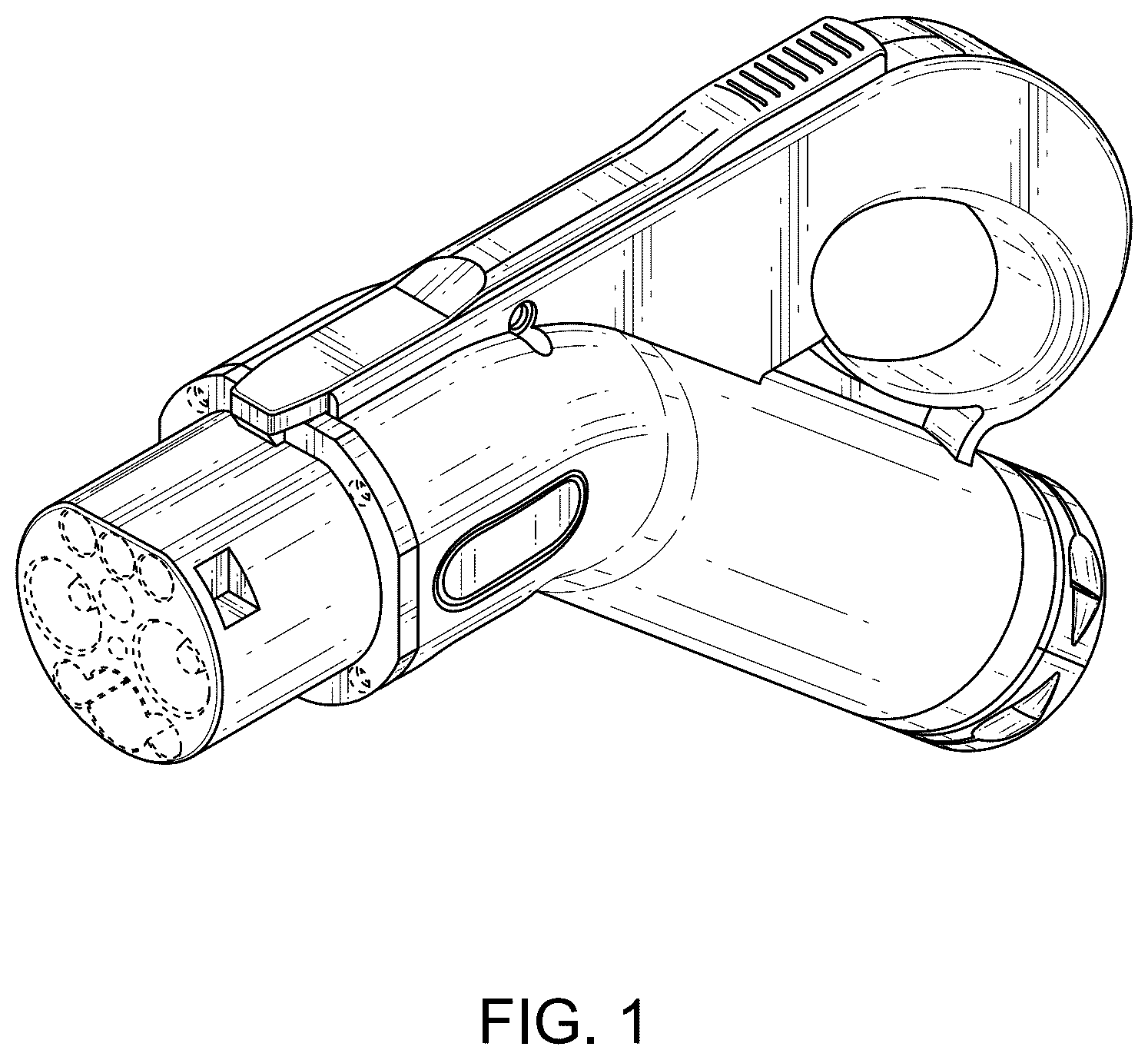 Patent USD1043587 Figure 1 – Charger
