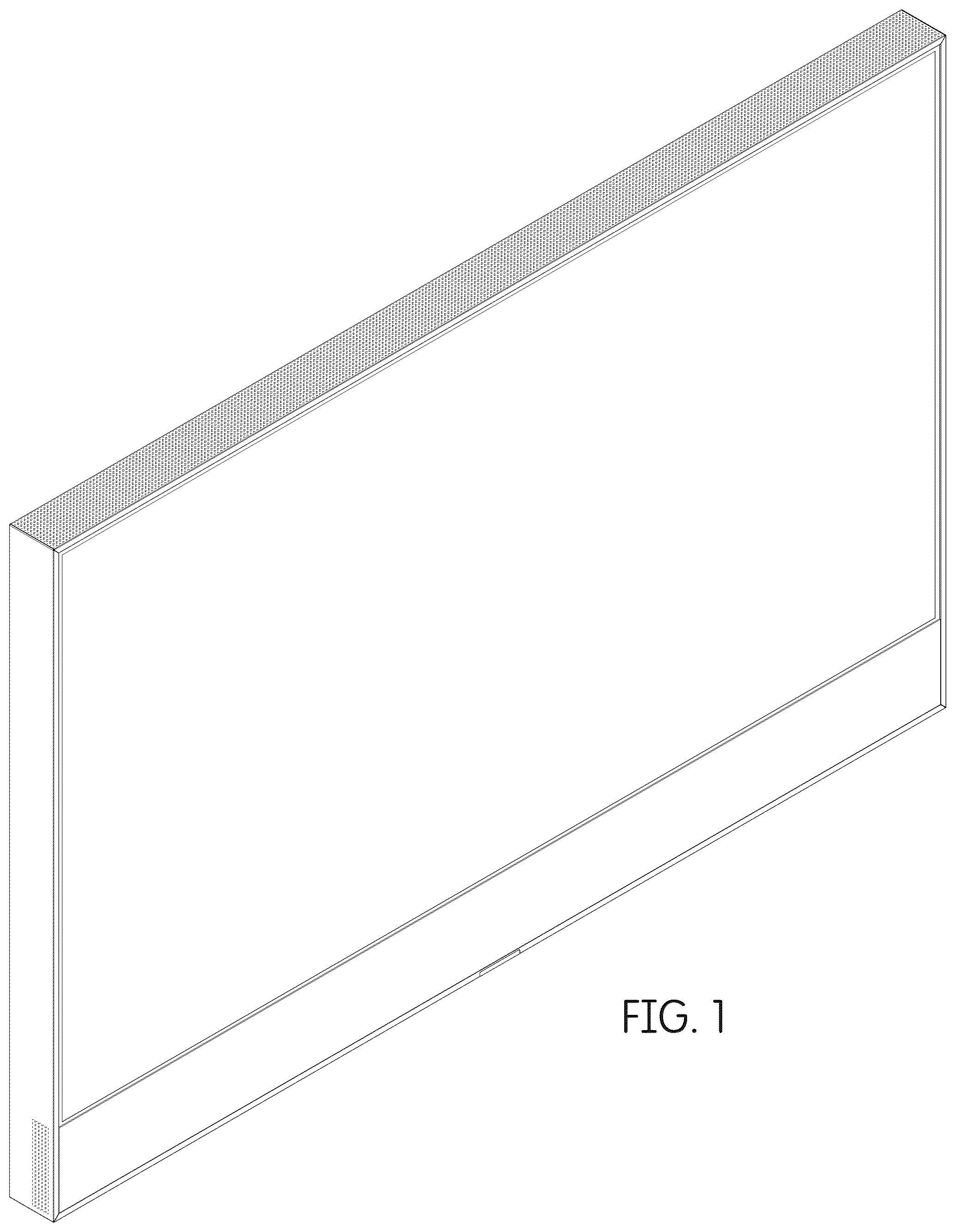 Patent USD1043596 — Television — Figure 1