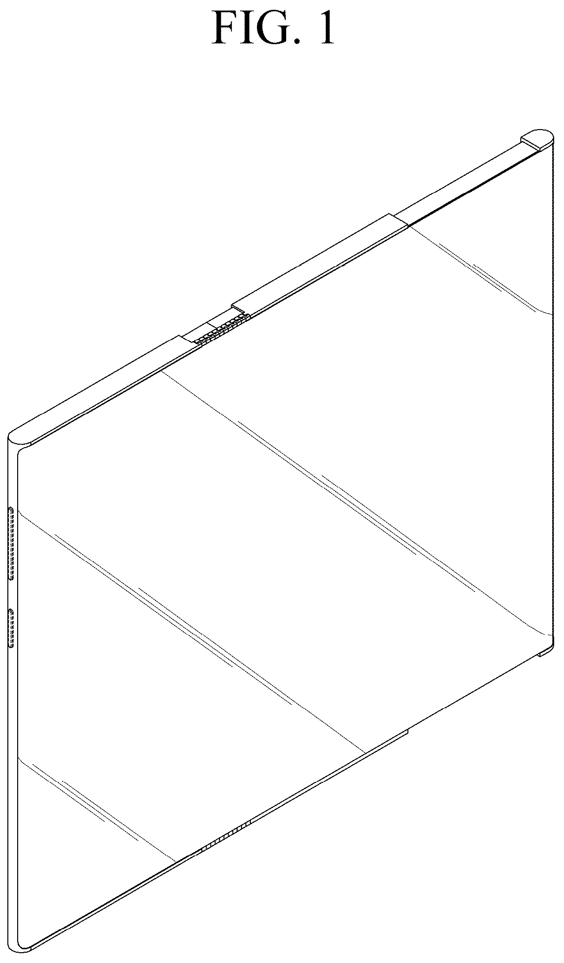 Patent USD1043598 — Display device — Figure 1