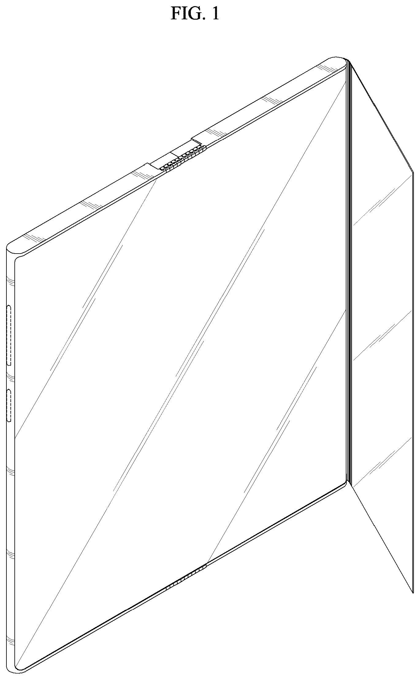Patent USD1043599 — Display device — Figure 1