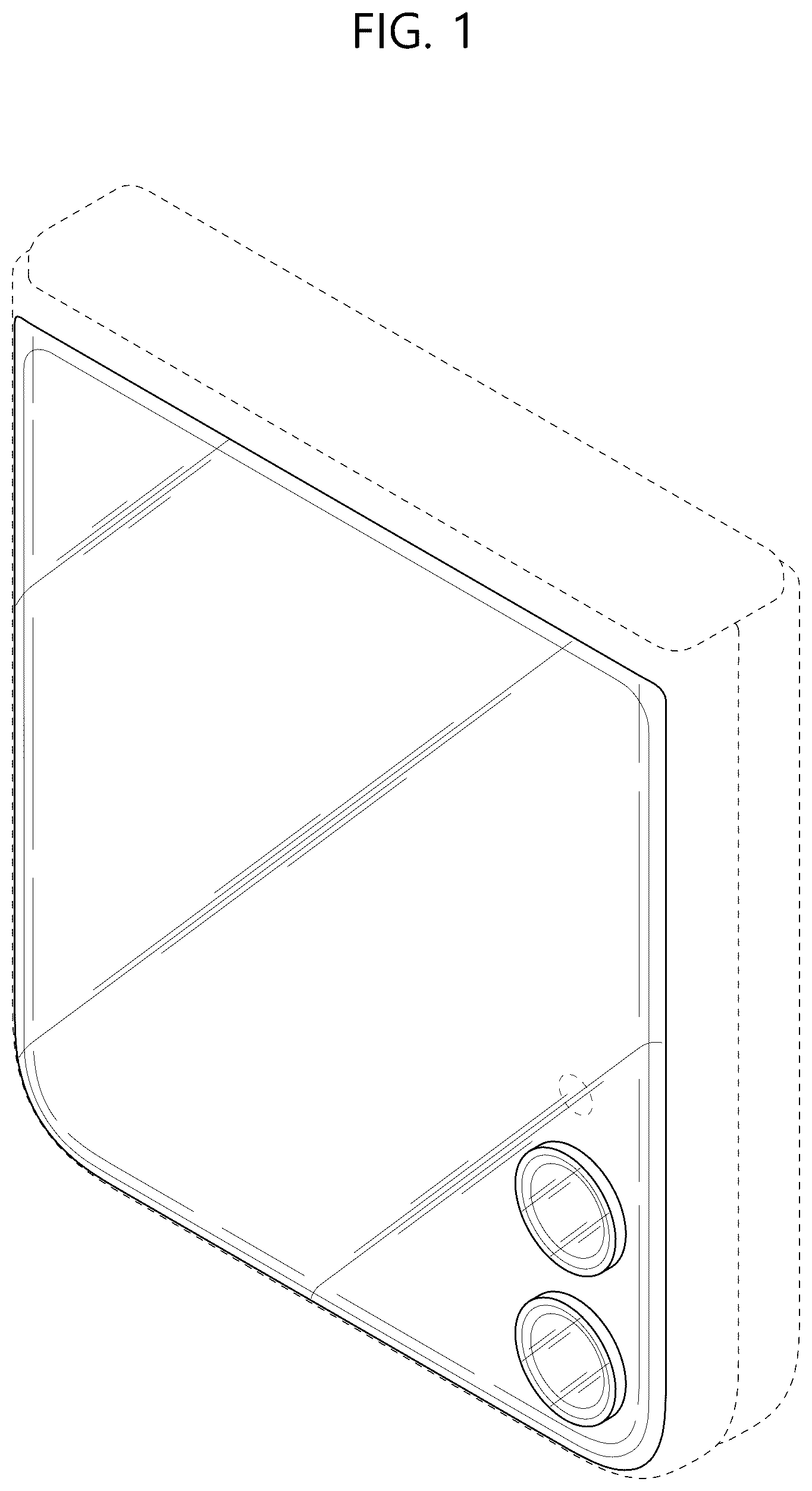 Patent USD1043603 — Electronic device — Figure 1