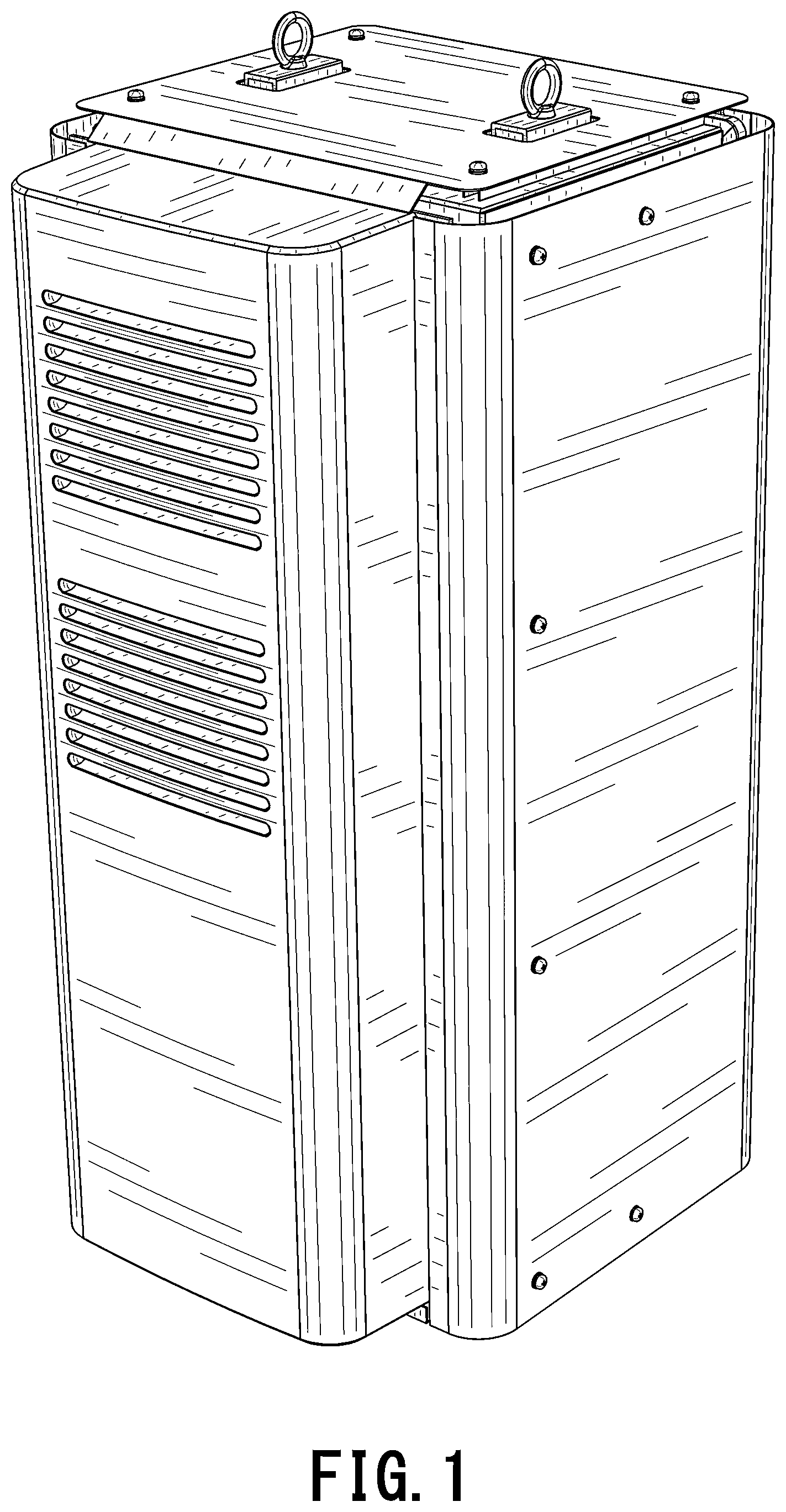 Patent USD1043605 — Radio base station — Figure 1