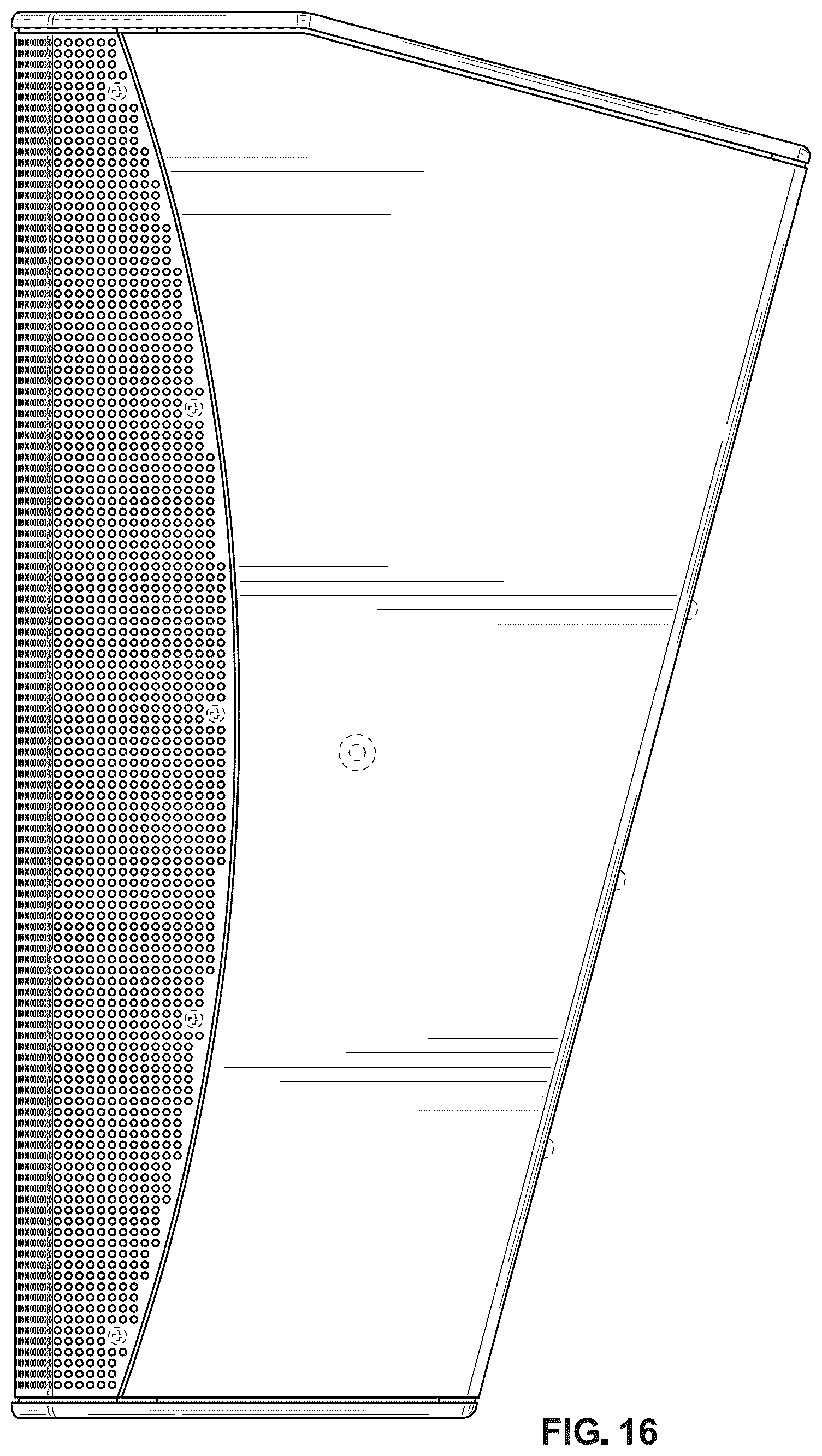 Patent USD1043610 Figure 16 – Speaker