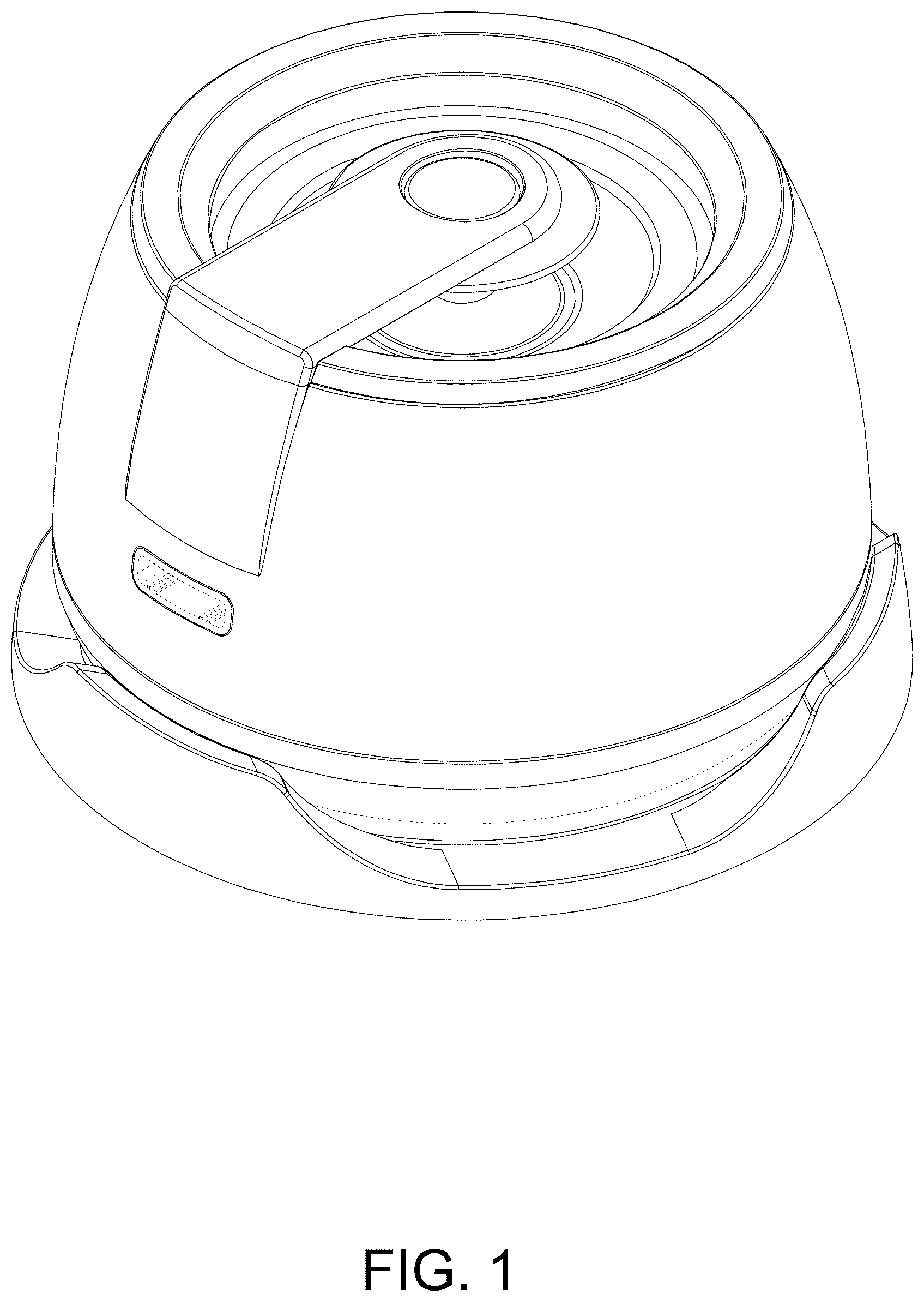 Patent USD1043616 — Magnetic speaker — Figure 1