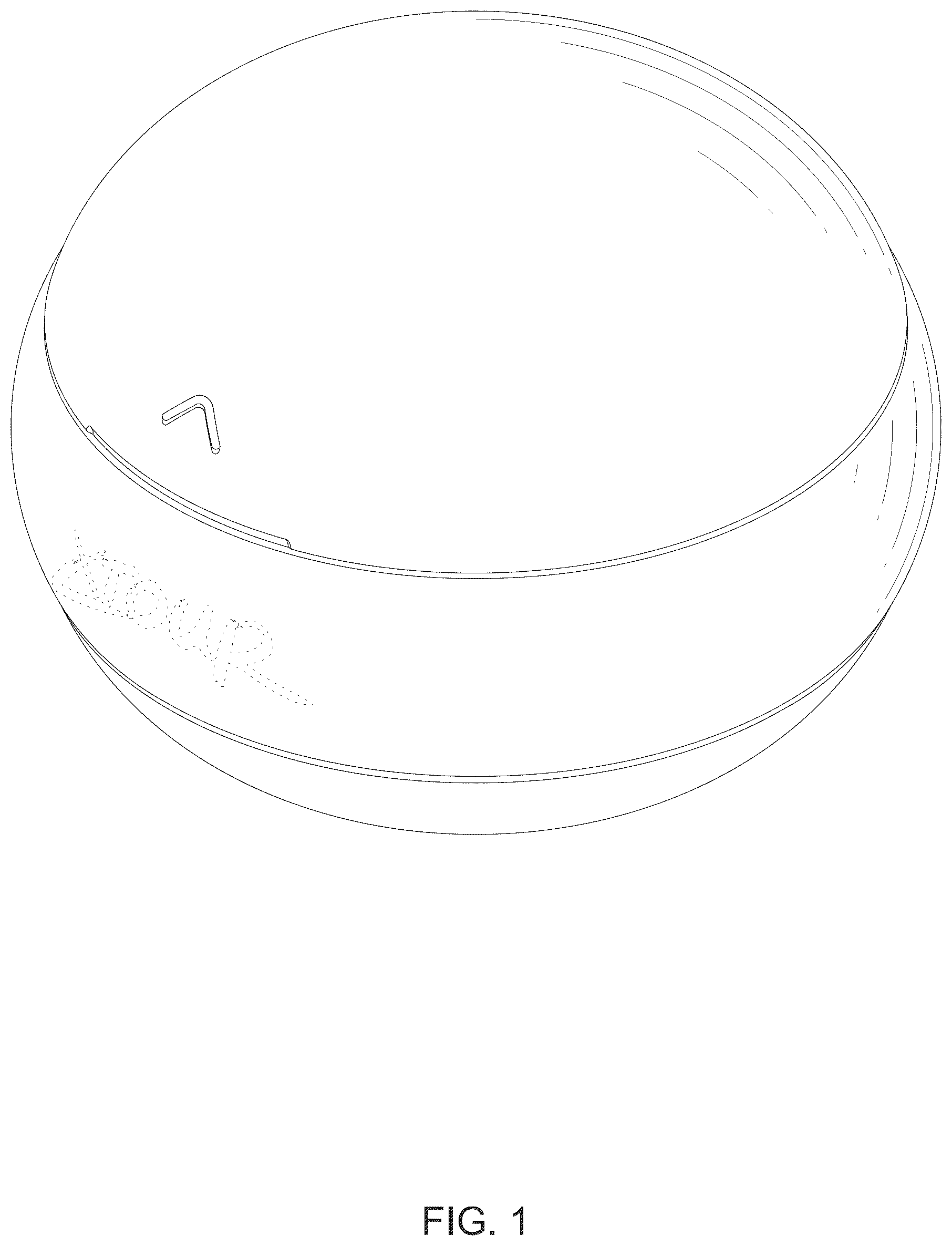 Patent USD1043622 — Wireless earphones and case — Figure 1