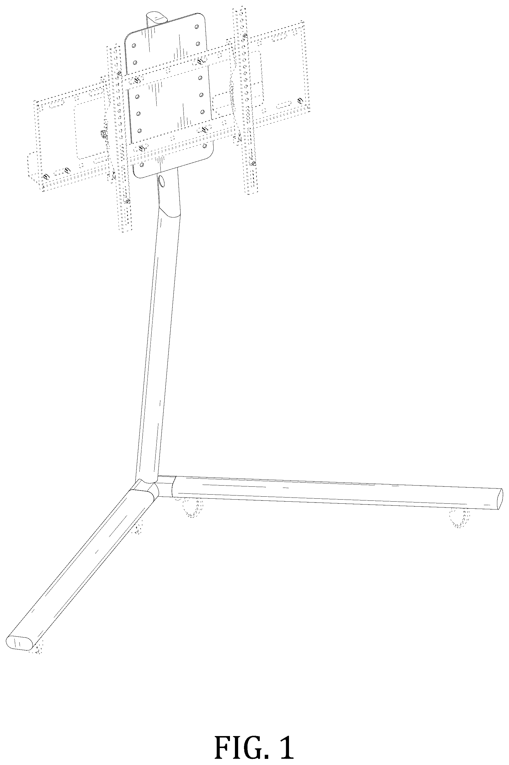 Patent USD1043633 — TV bracket — Figure 1