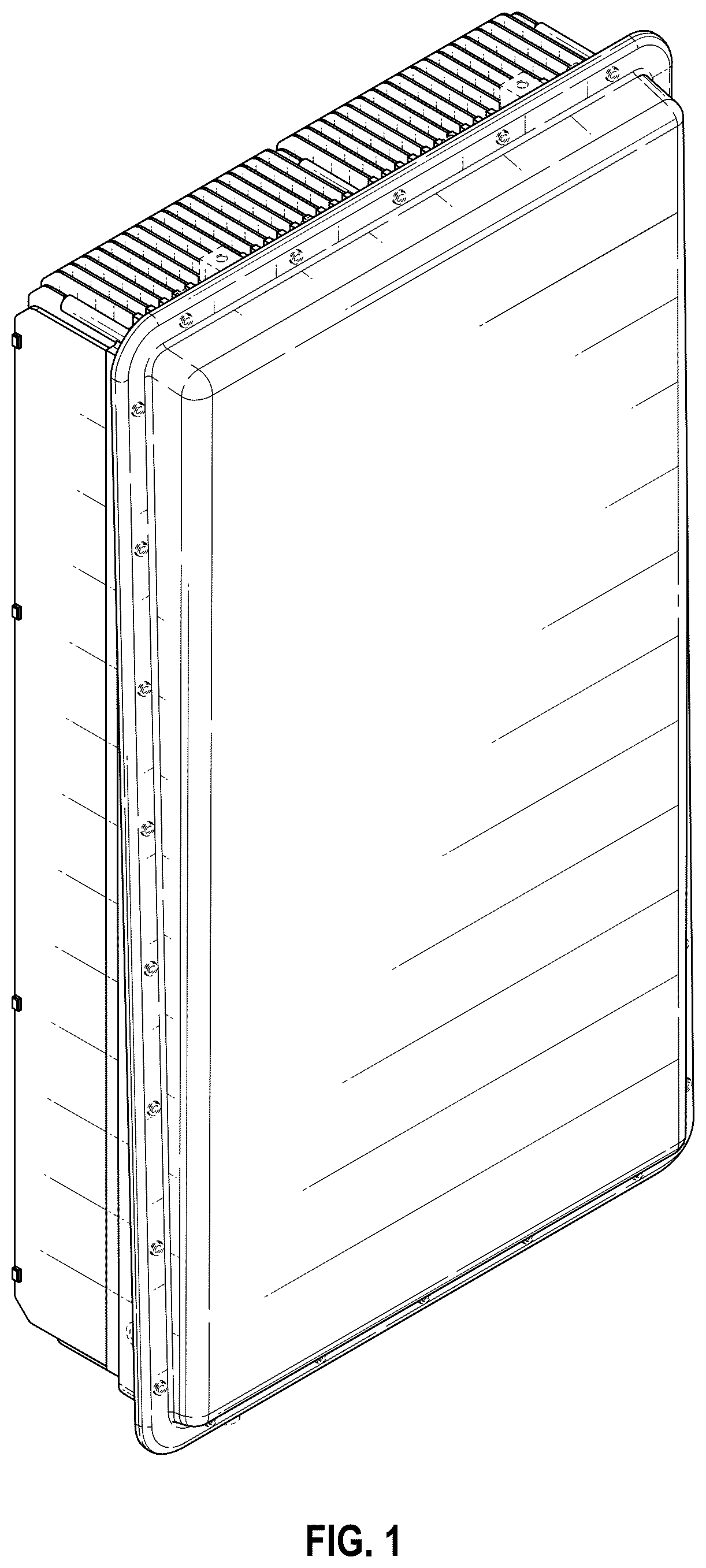 Patent USD1043635 — mMIMO device chasis — Figure 1