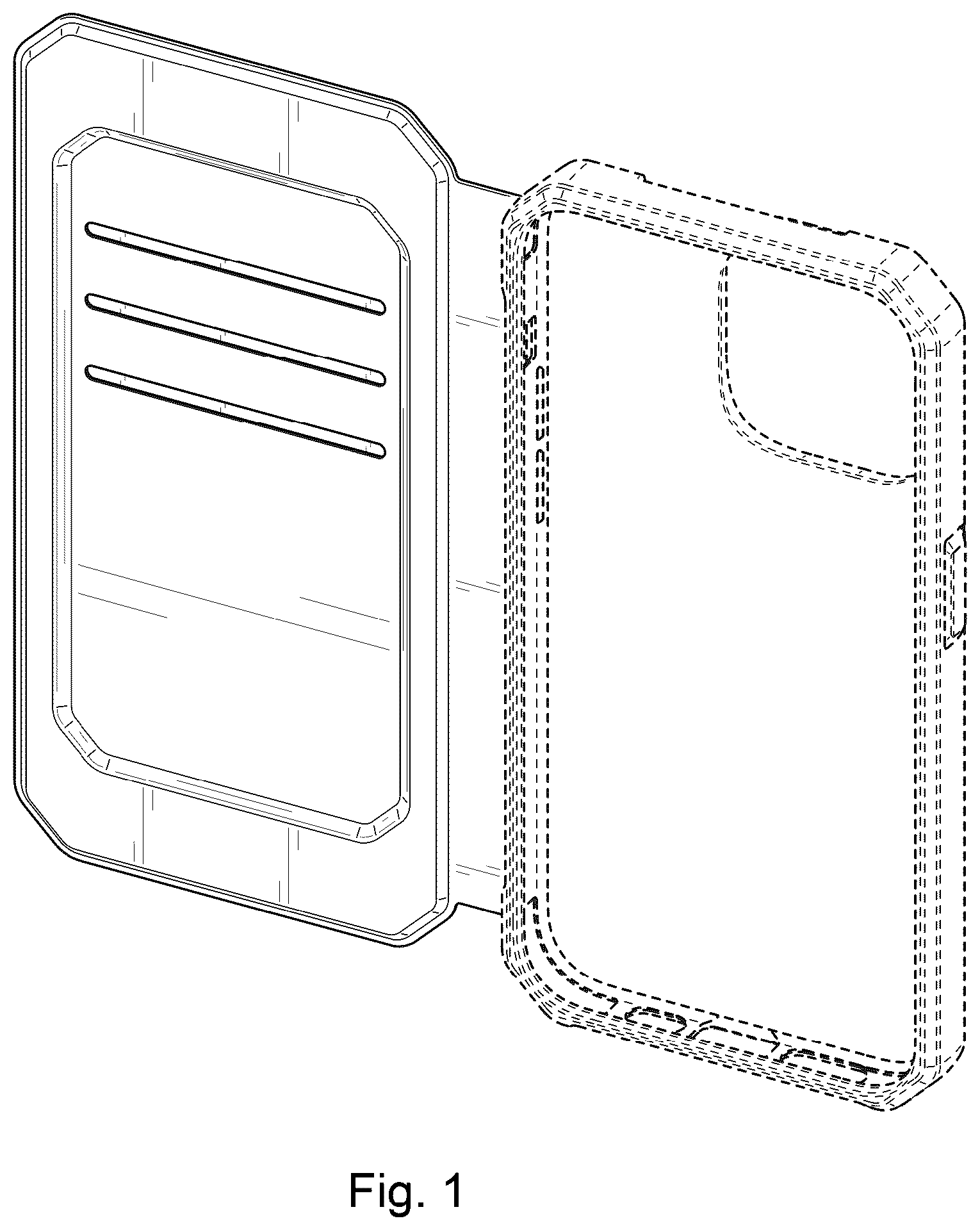 Patent USD1043642 — Case — Figure 1