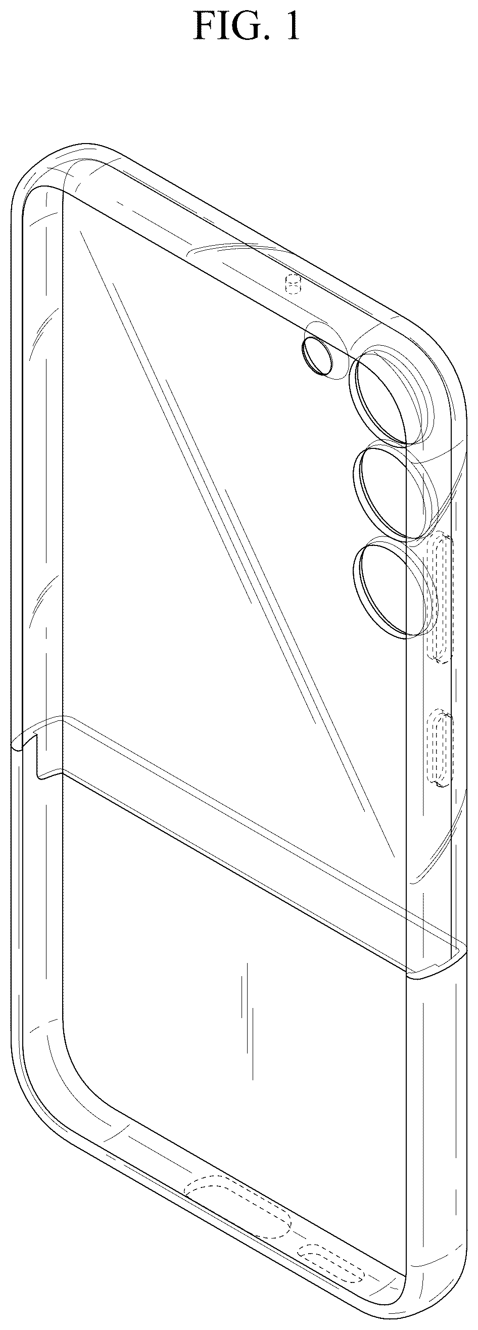 Patent USD1043647 — Case for electronic device — Figure 1
