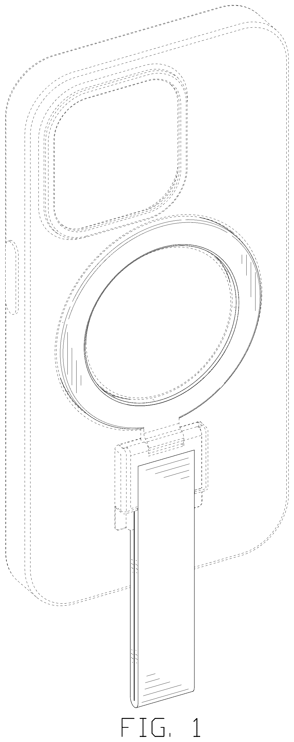 Patent USD1043650 — Phone cover — Figure 1
