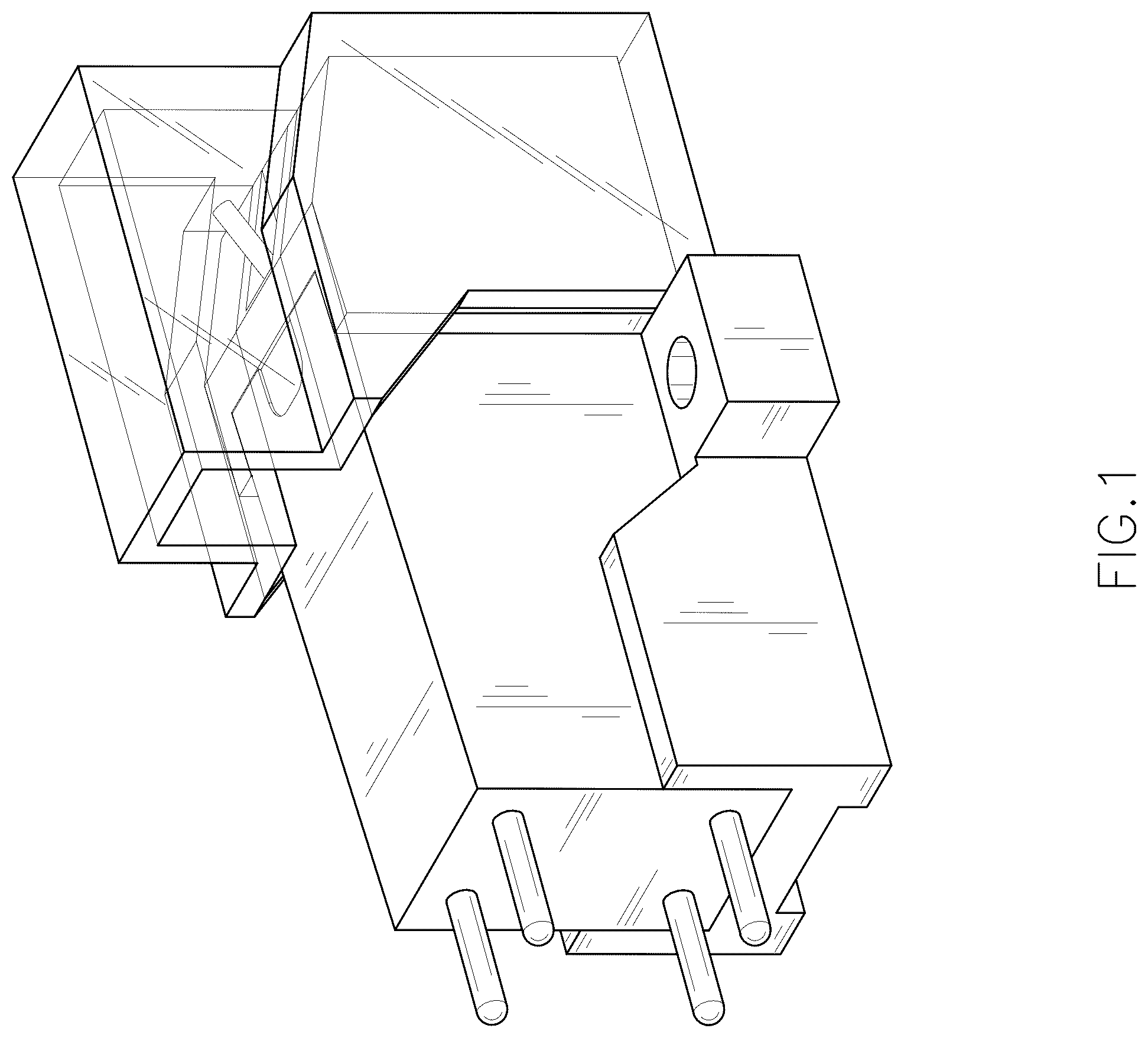 Patent USD1043654 — Magnetic cartridge and lid assembly — Figure 1