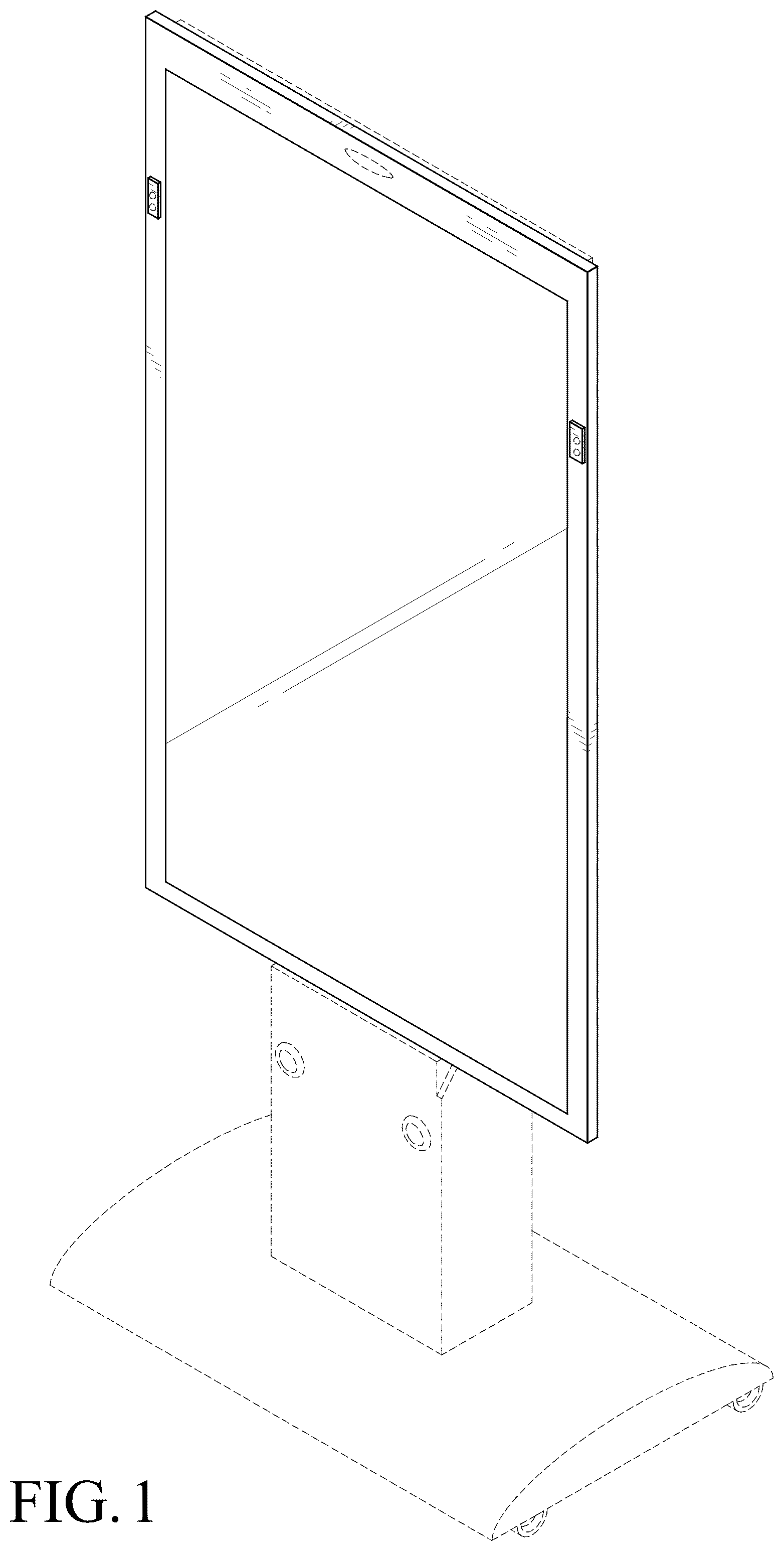 Patent USD1043656 — Kiosk — Figure 1