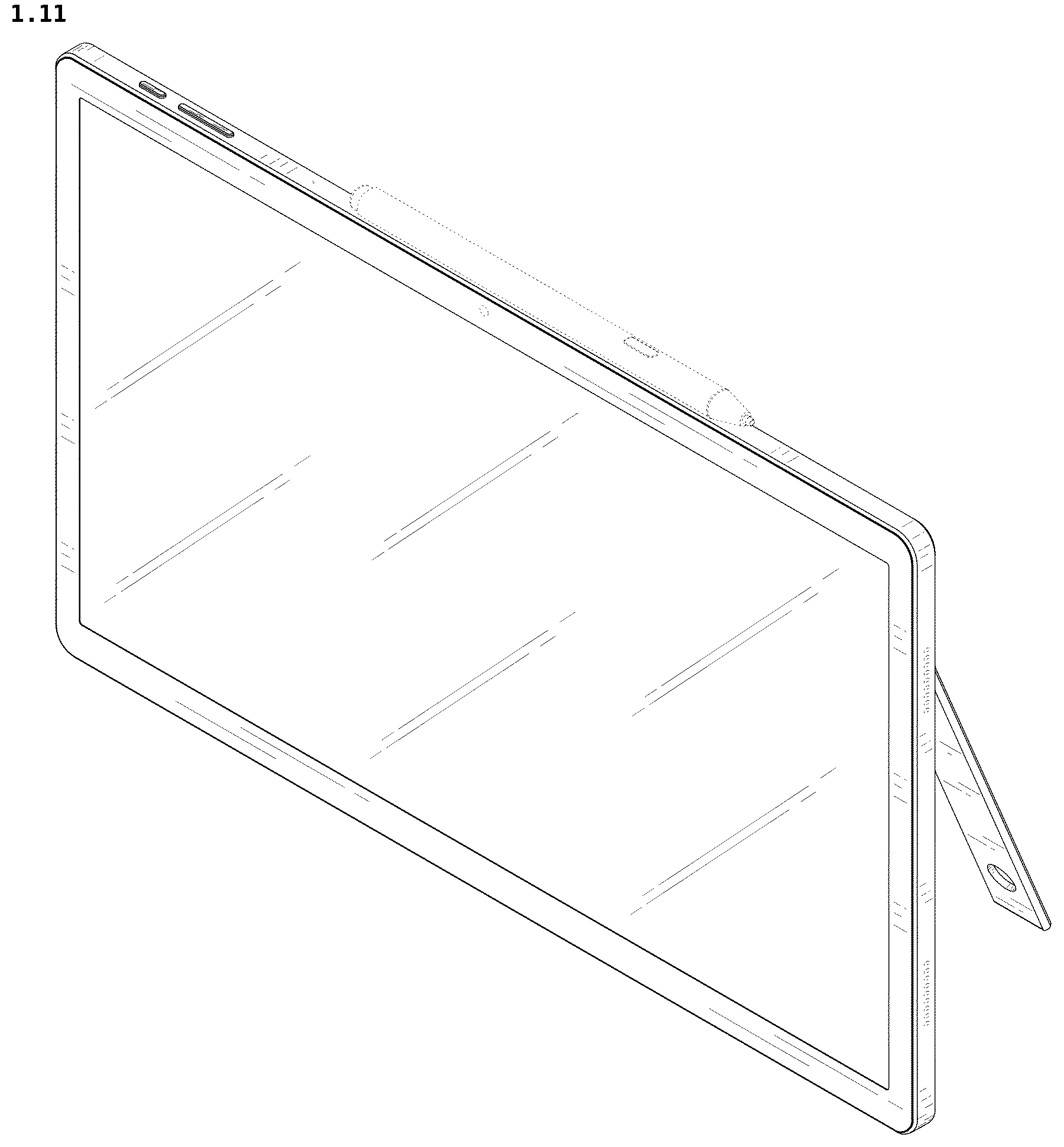 Patent USD1043663 Figure 11 – Tablet computer