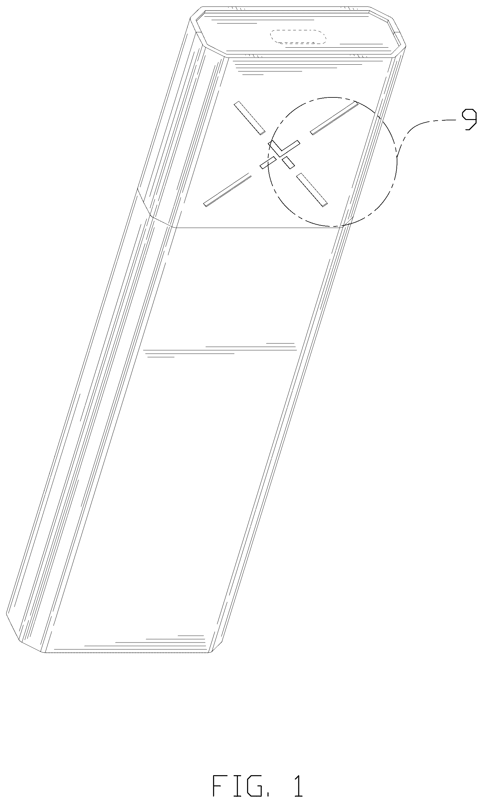 Patent USD1043669 — Hard disk drive — Figure 1
