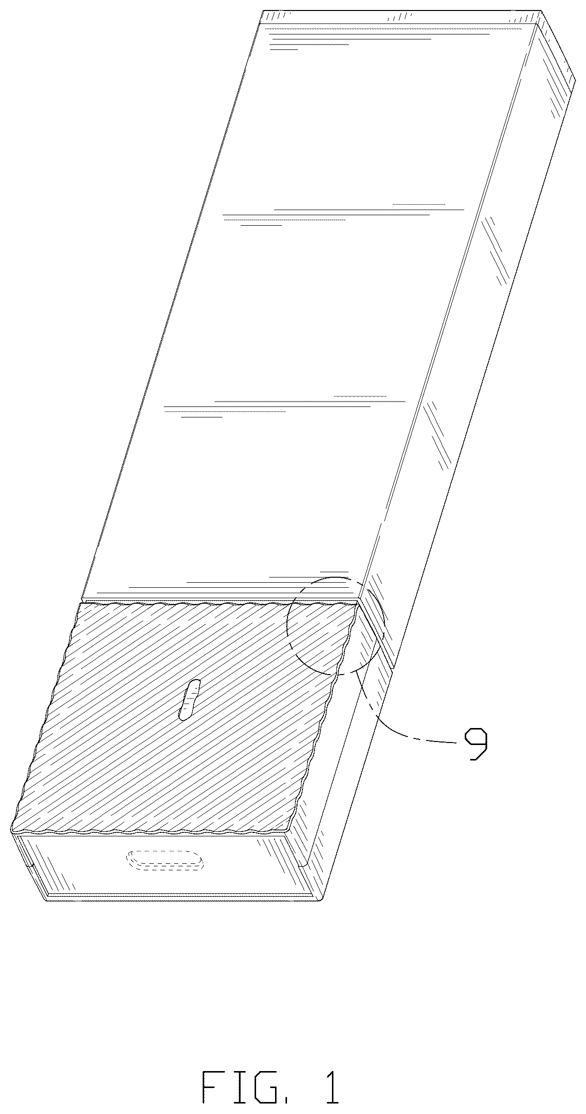 Patent USD1043671 Figure 1 – Hard disk drive