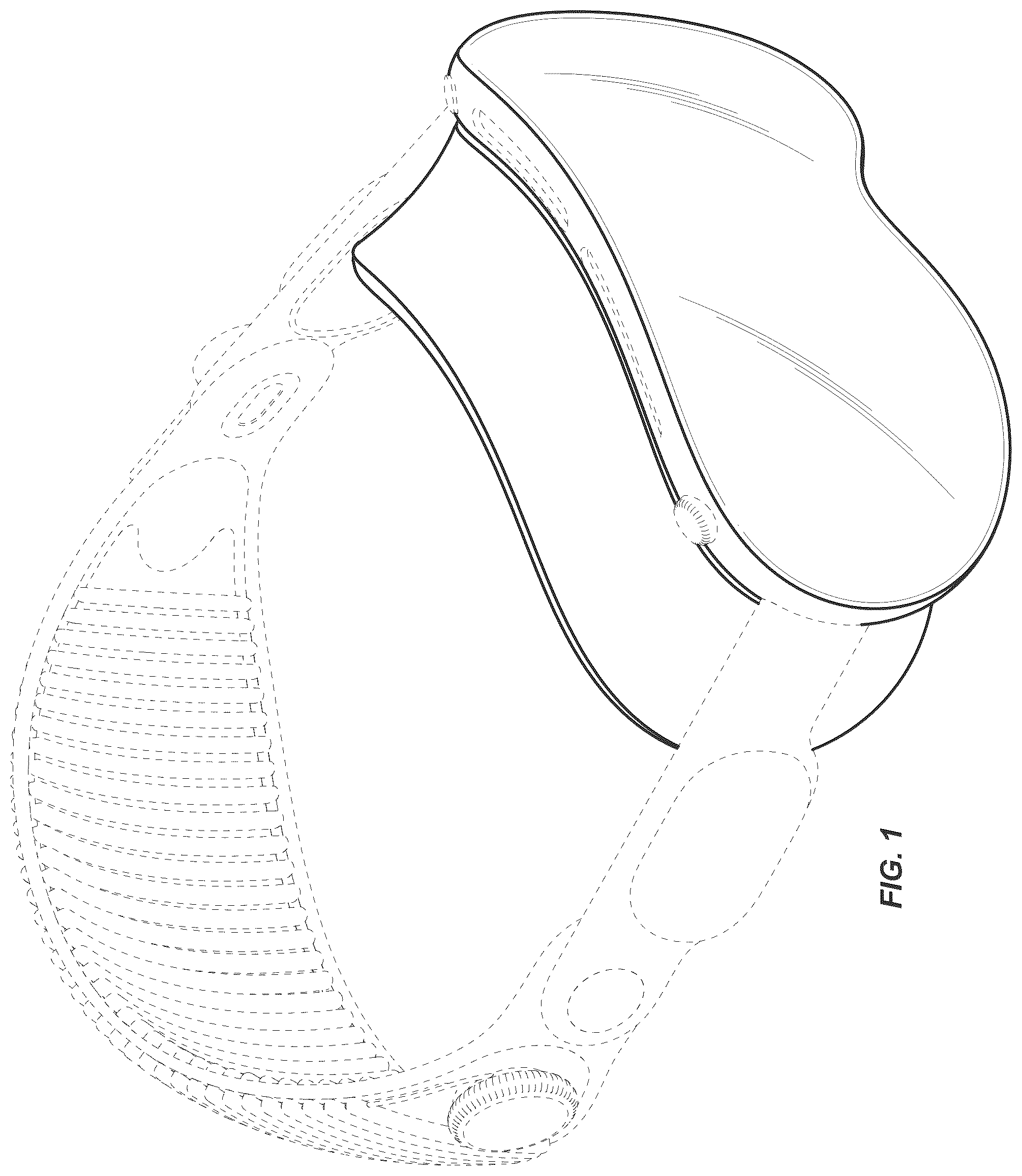 Patent USD1043677 — Head-mounted display — Figure 1