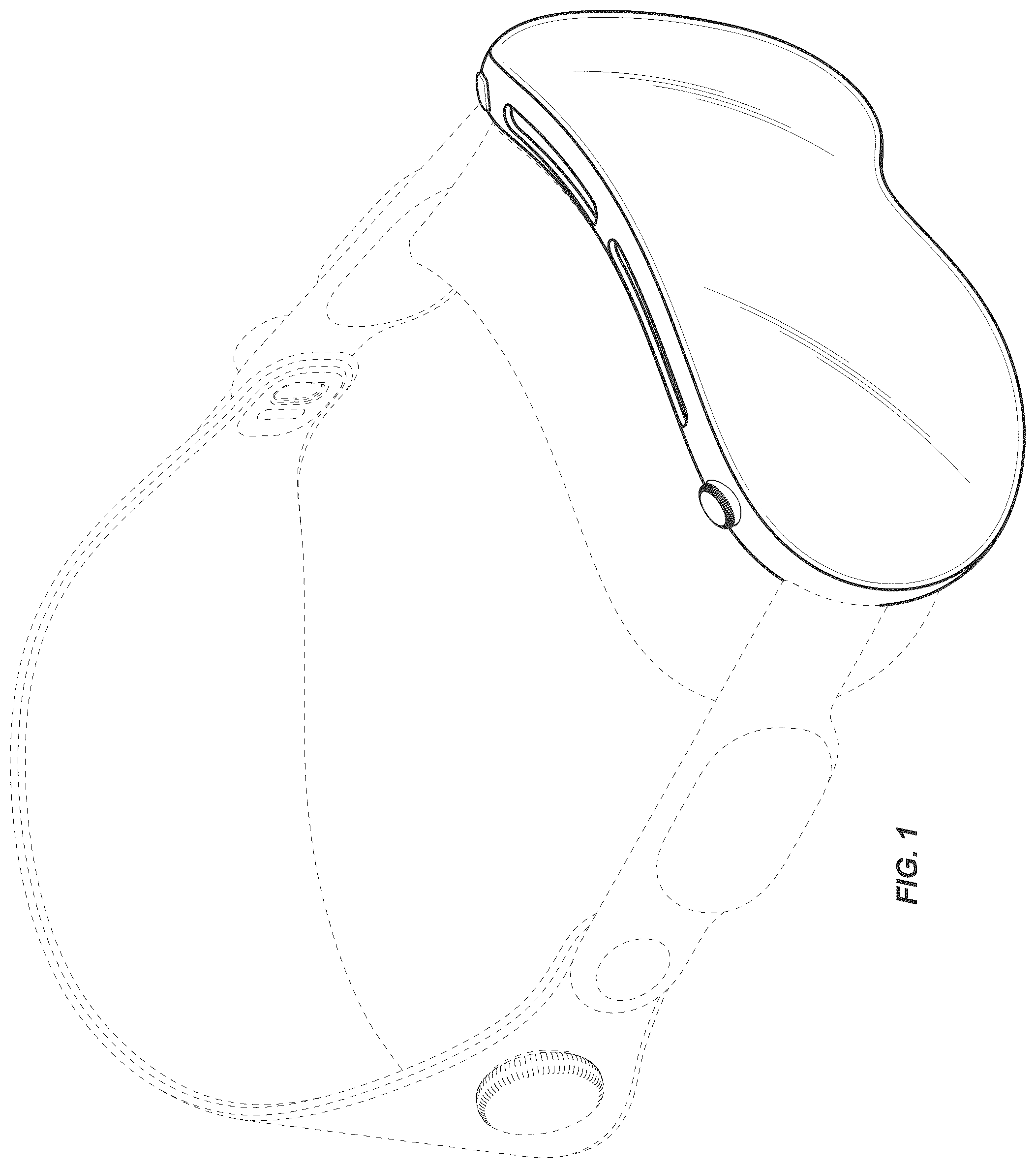 Patent USD1043680 — Head-mounted display — Figure 1