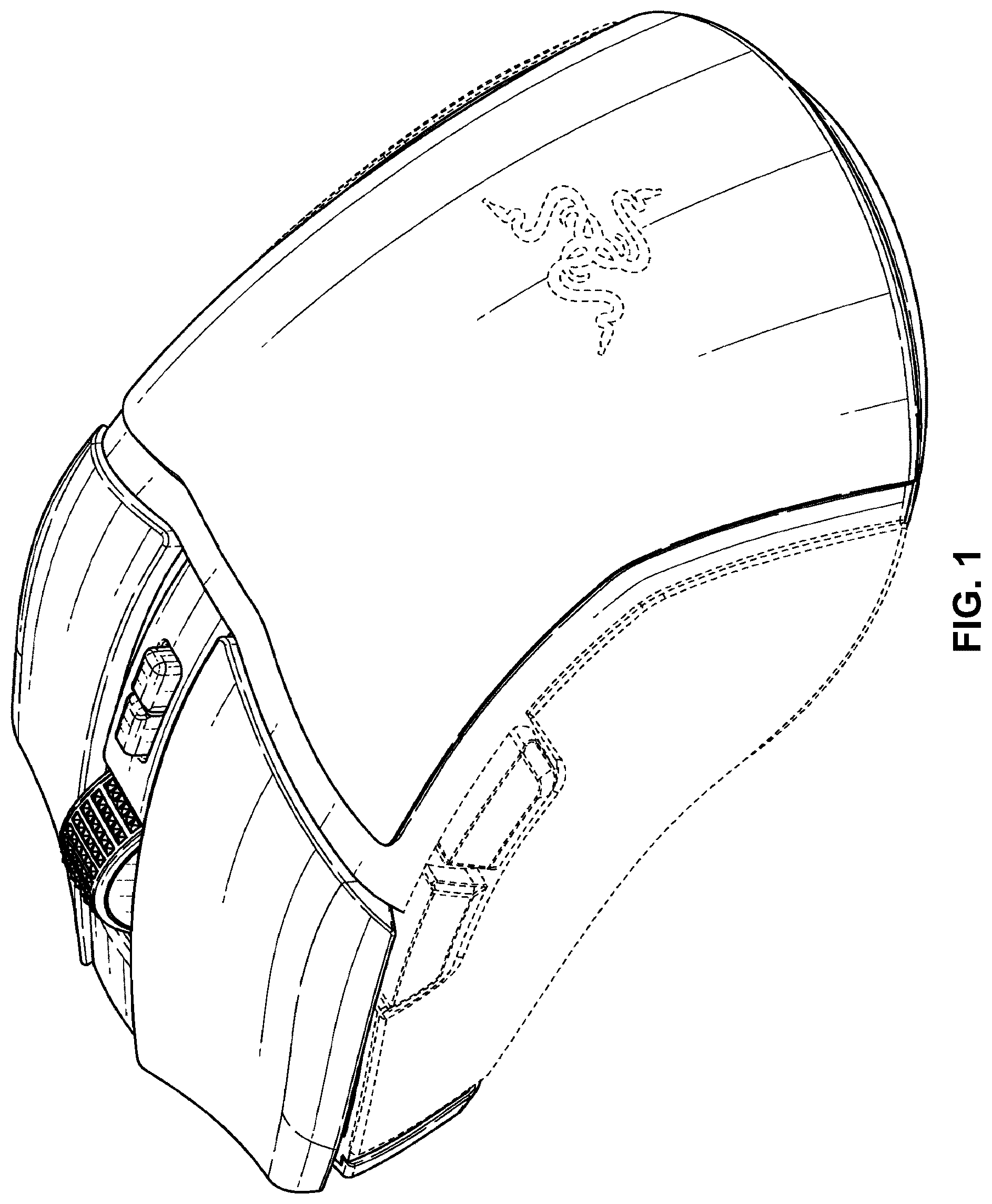 Patent USD1043687 Figure 1 – Mouse