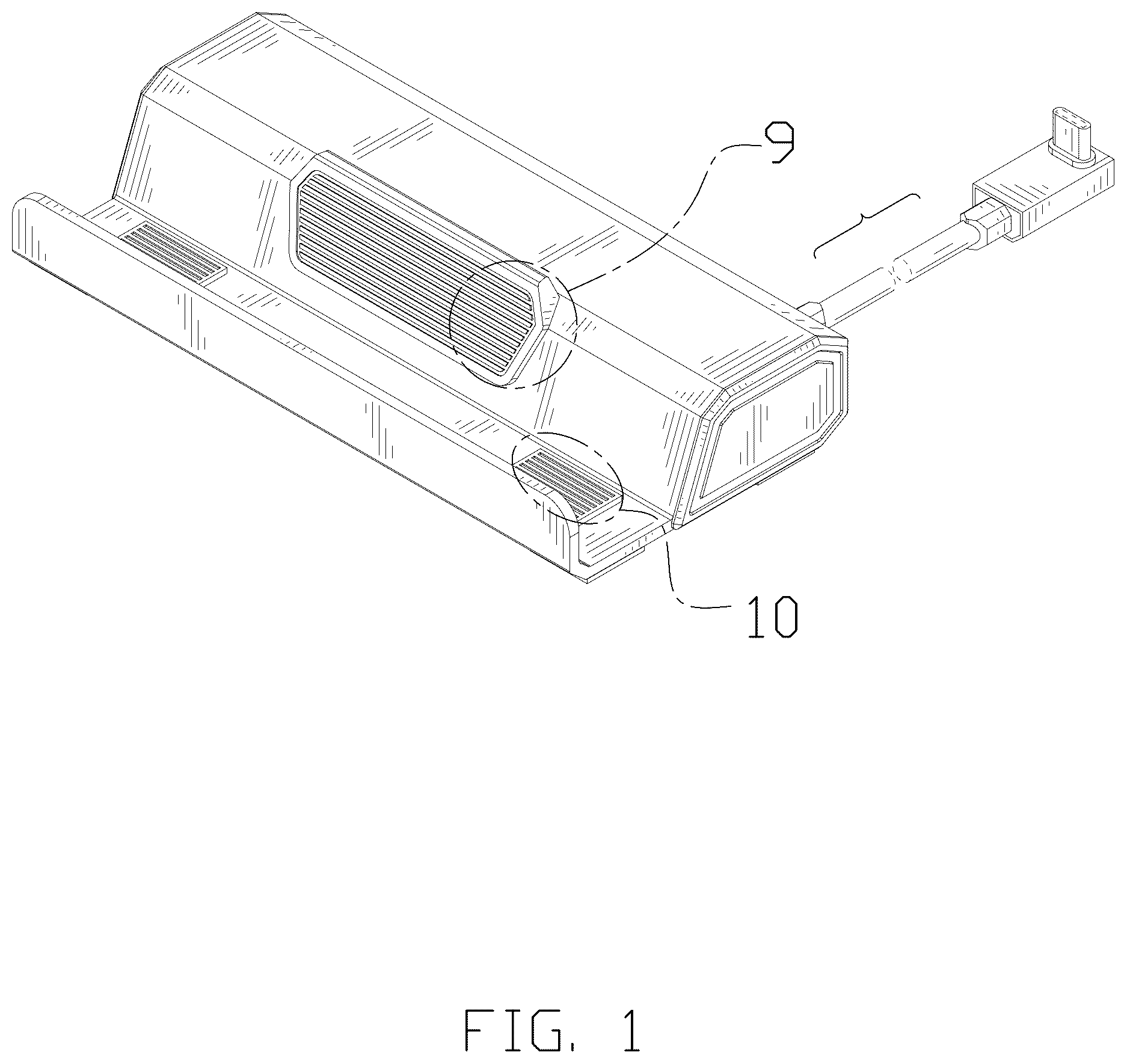 Patent USD1043693 — Hub — Figure 1