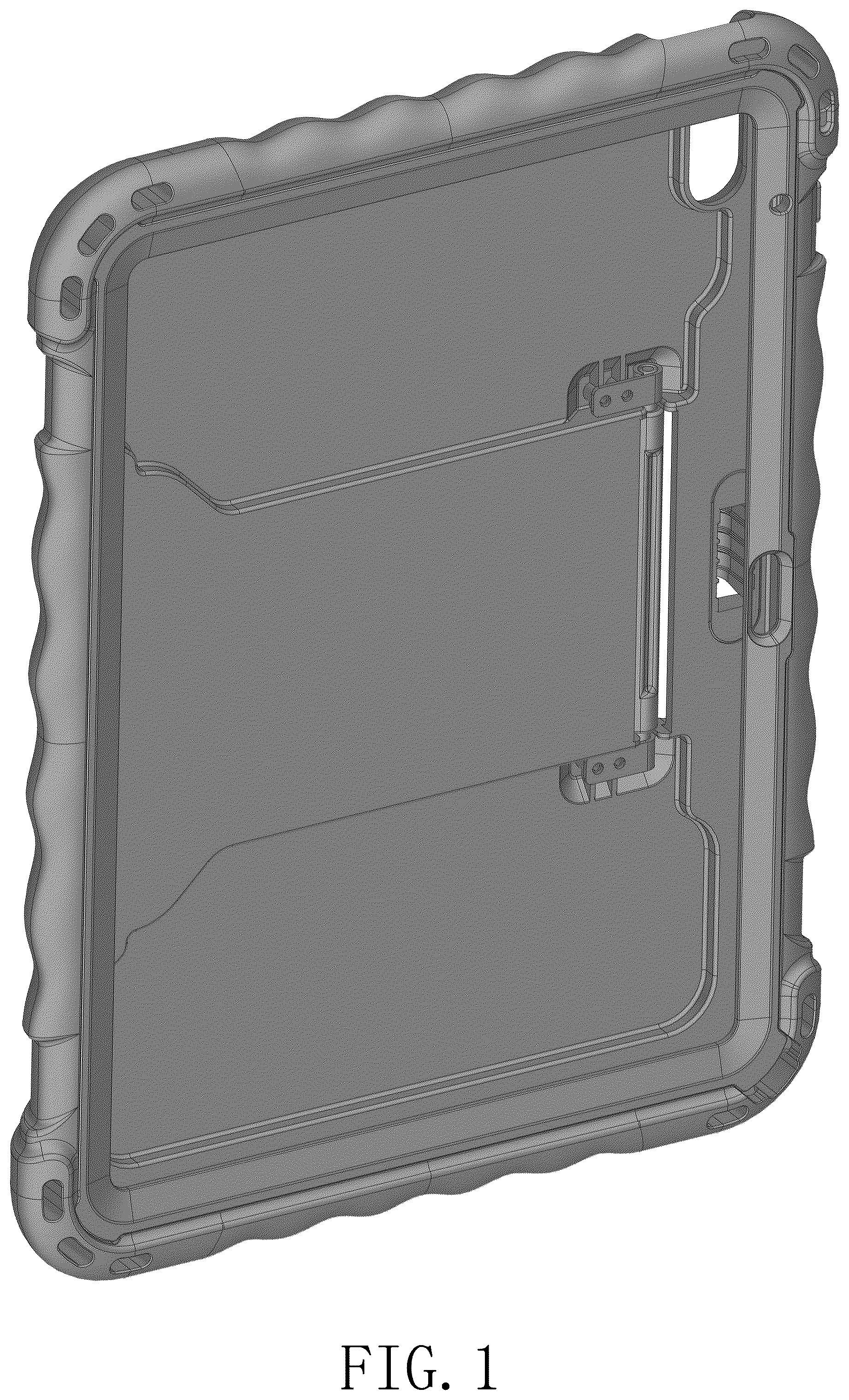 Patent USD1043695 — Protective case for tablet — Figure 1