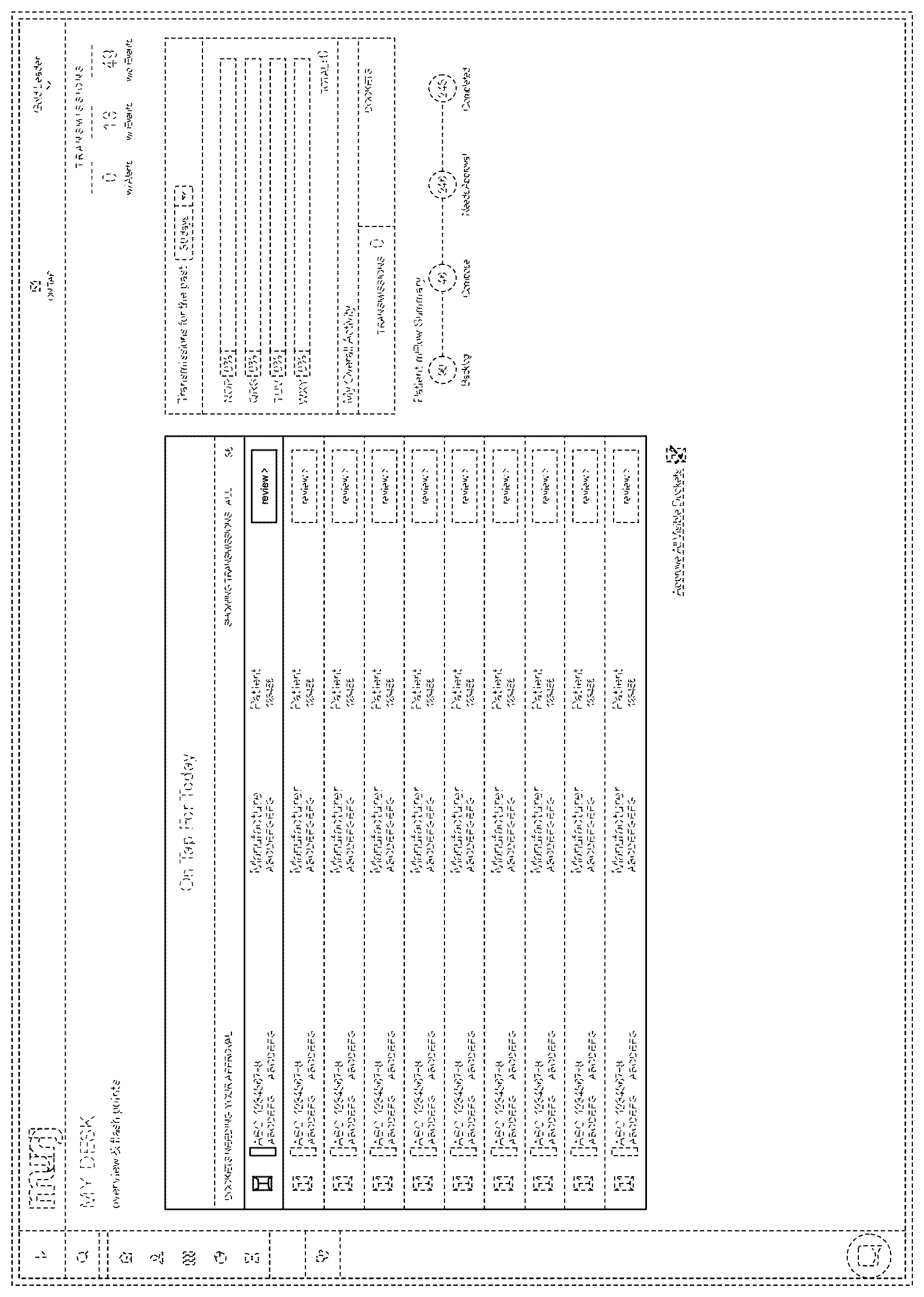 Patent USD1043715 — Display screen or portion thereof with graphical user interface for a health management application — Figure 1