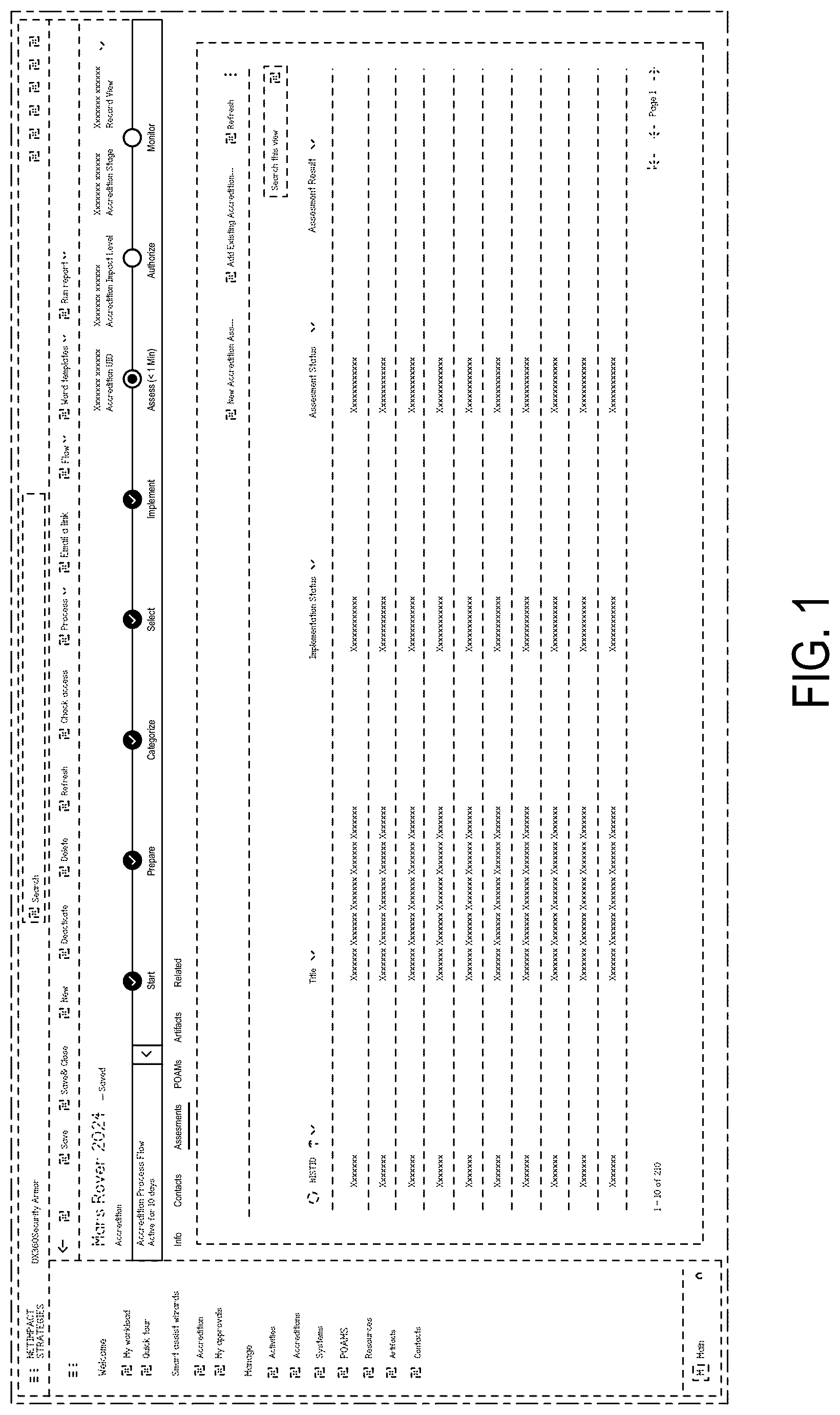 Patent USD1043747 — Display screen or portion thereof with a graphical user interface — Figure 1