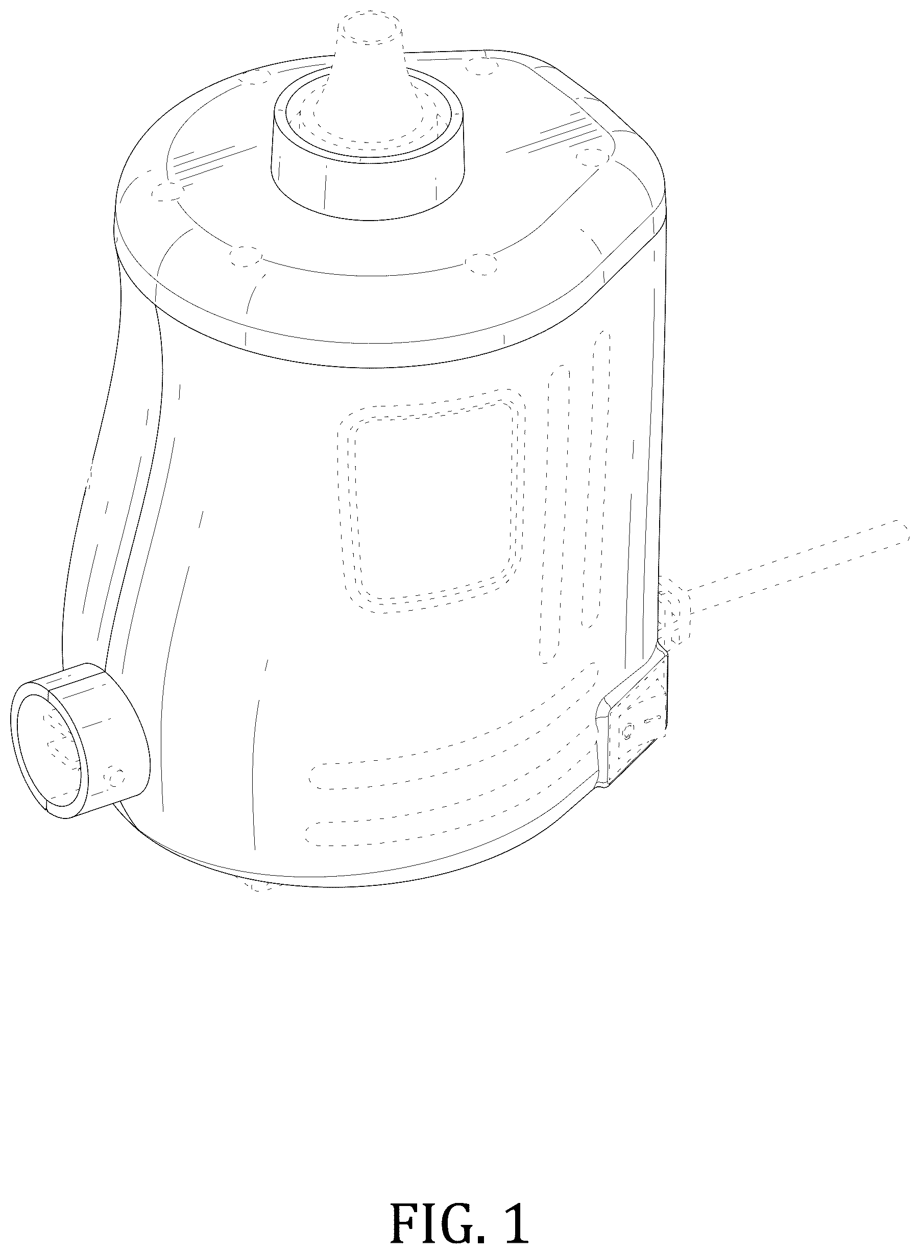 Patent USD1043757 — Air pump — Figure 1