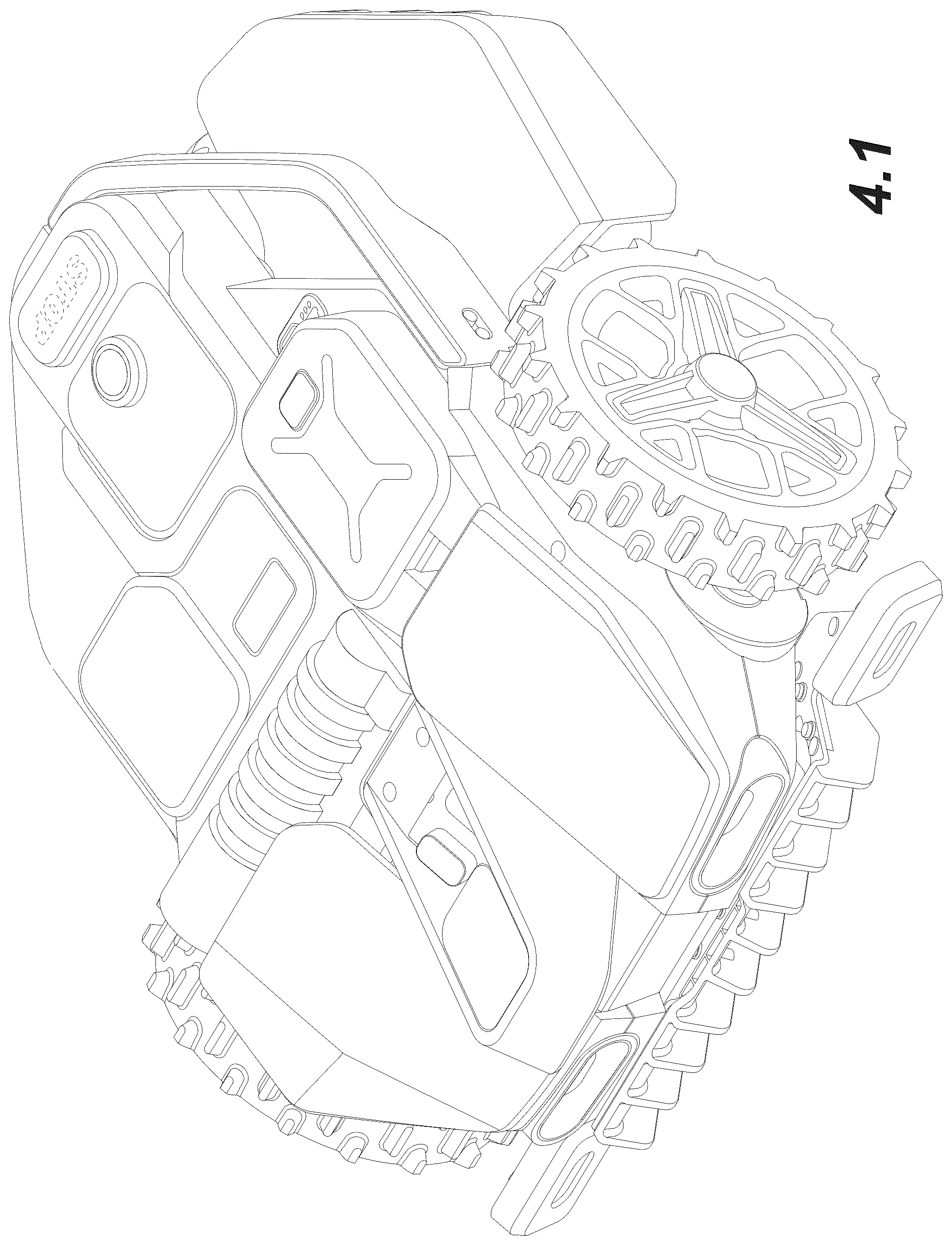 Patent USD1043761 — Robotic lawn mower — Figure 1