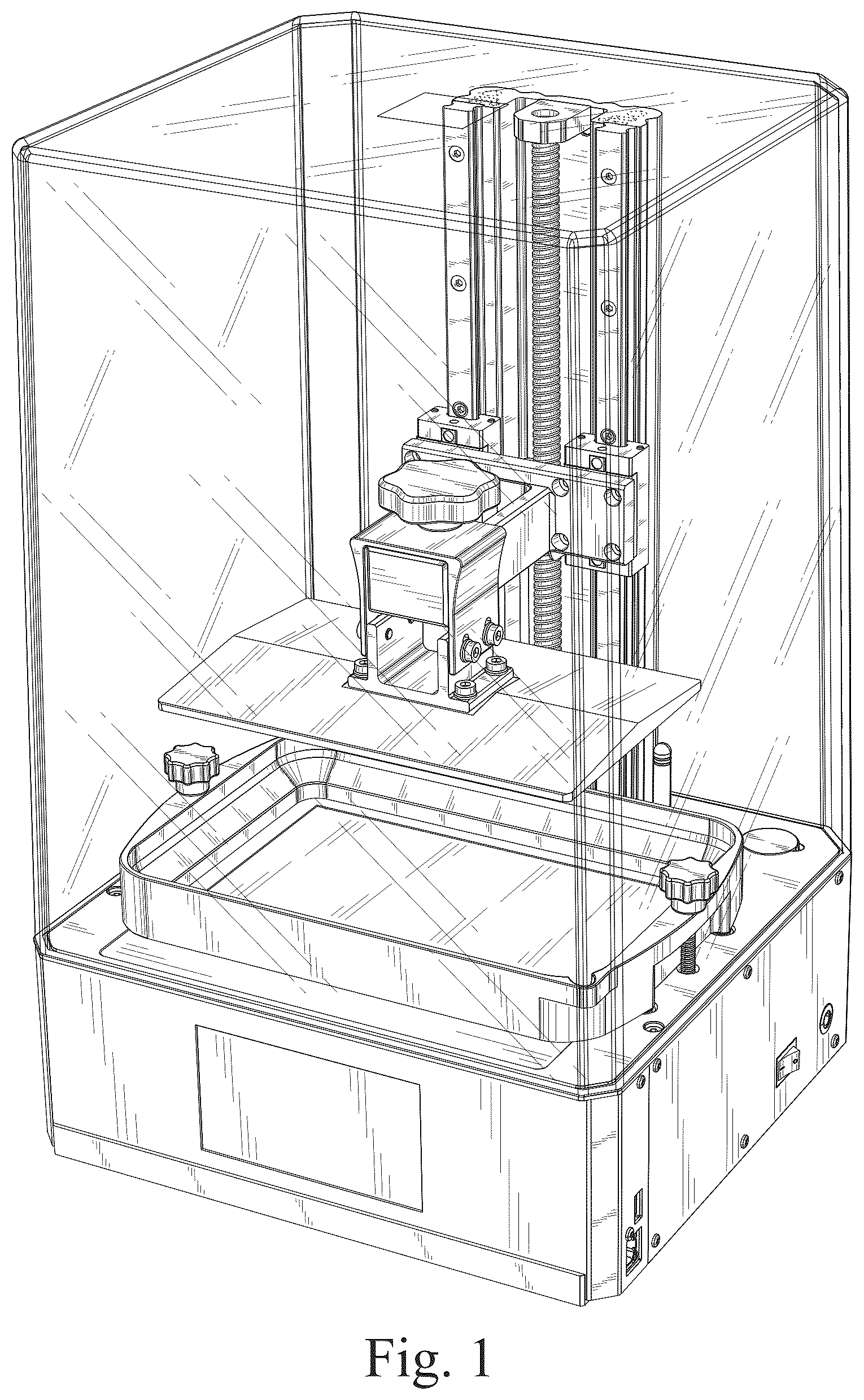 Patent USD1043773 — 3D printer — Figure 1