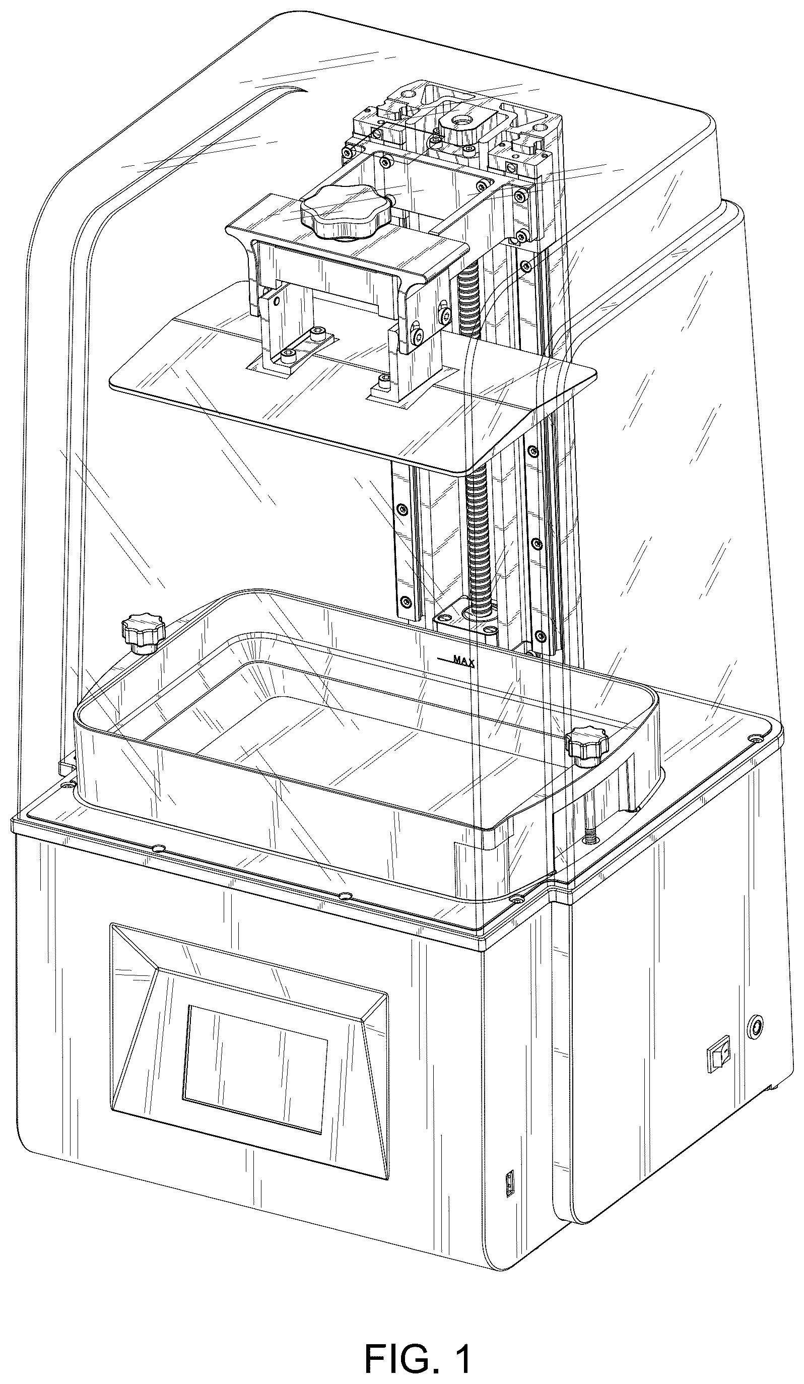 Patent USD1043774 — 3D printer — Figure 1