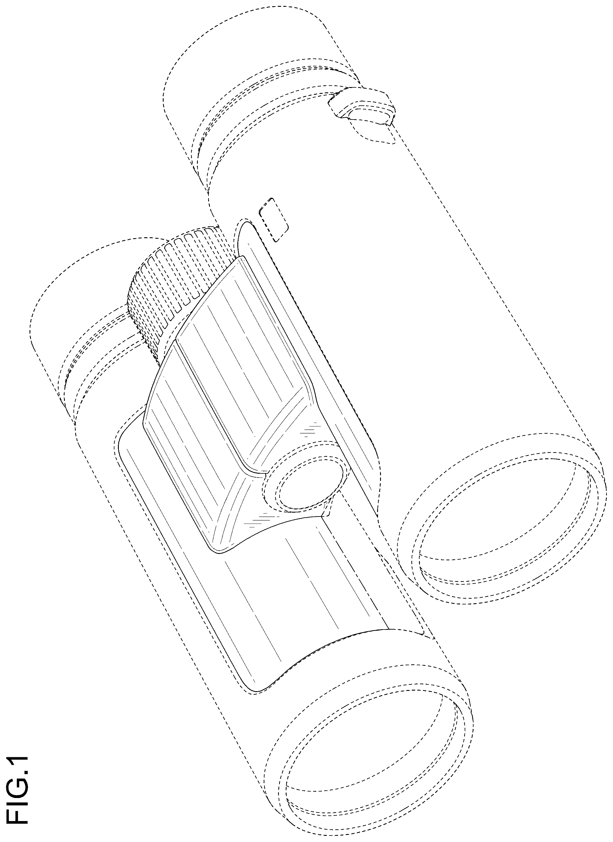 Patent USD1043783 Figure 1 – Binoculars