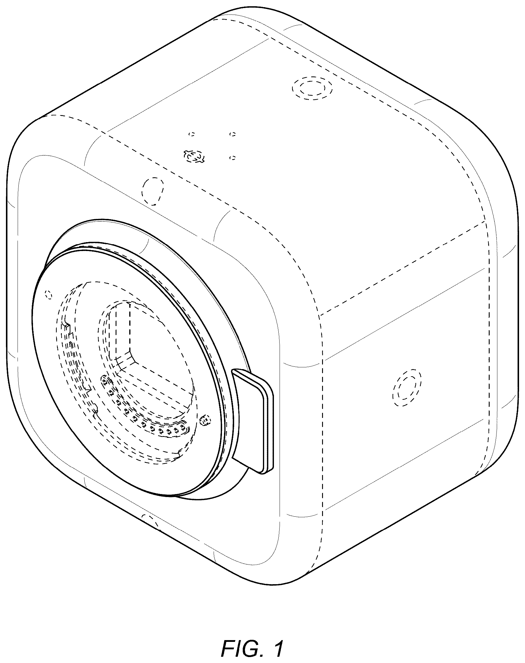 Patent USD1043786 Figure 1 – Camera