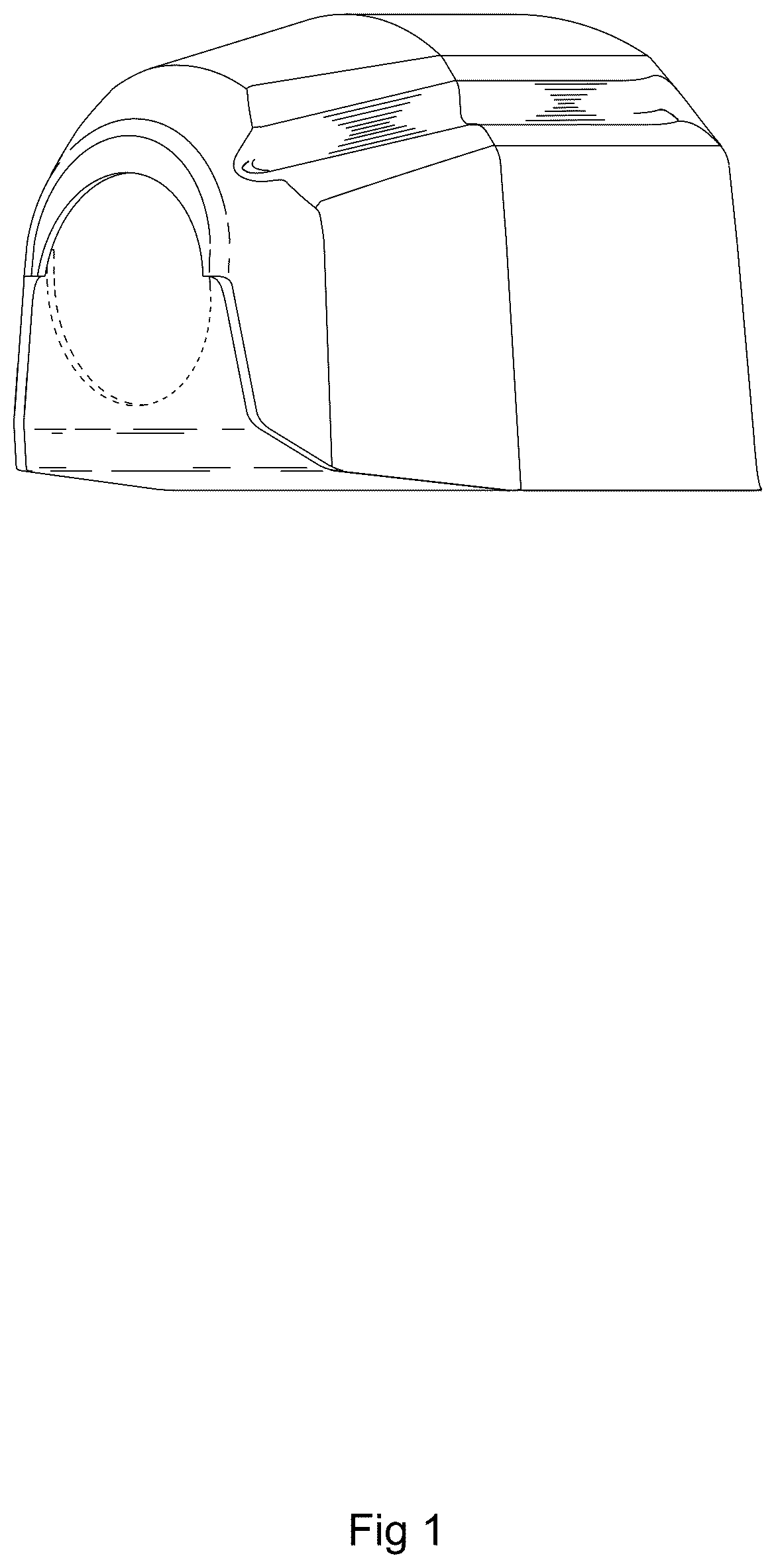 Patent USD1043796 — Hooded enclosure for capture devices — Figure 1