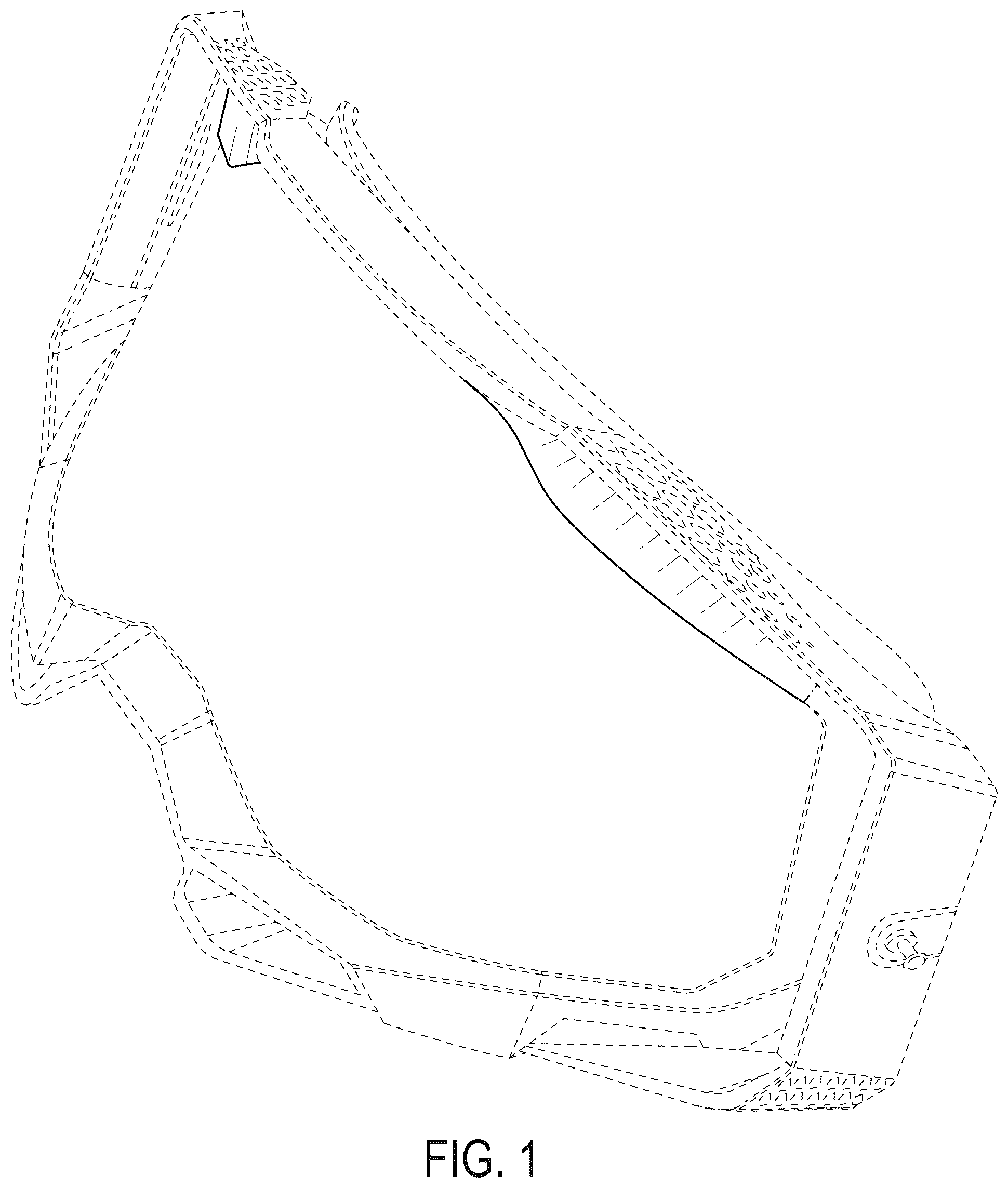 Patent USD1043799 — Goggles — Figure 1