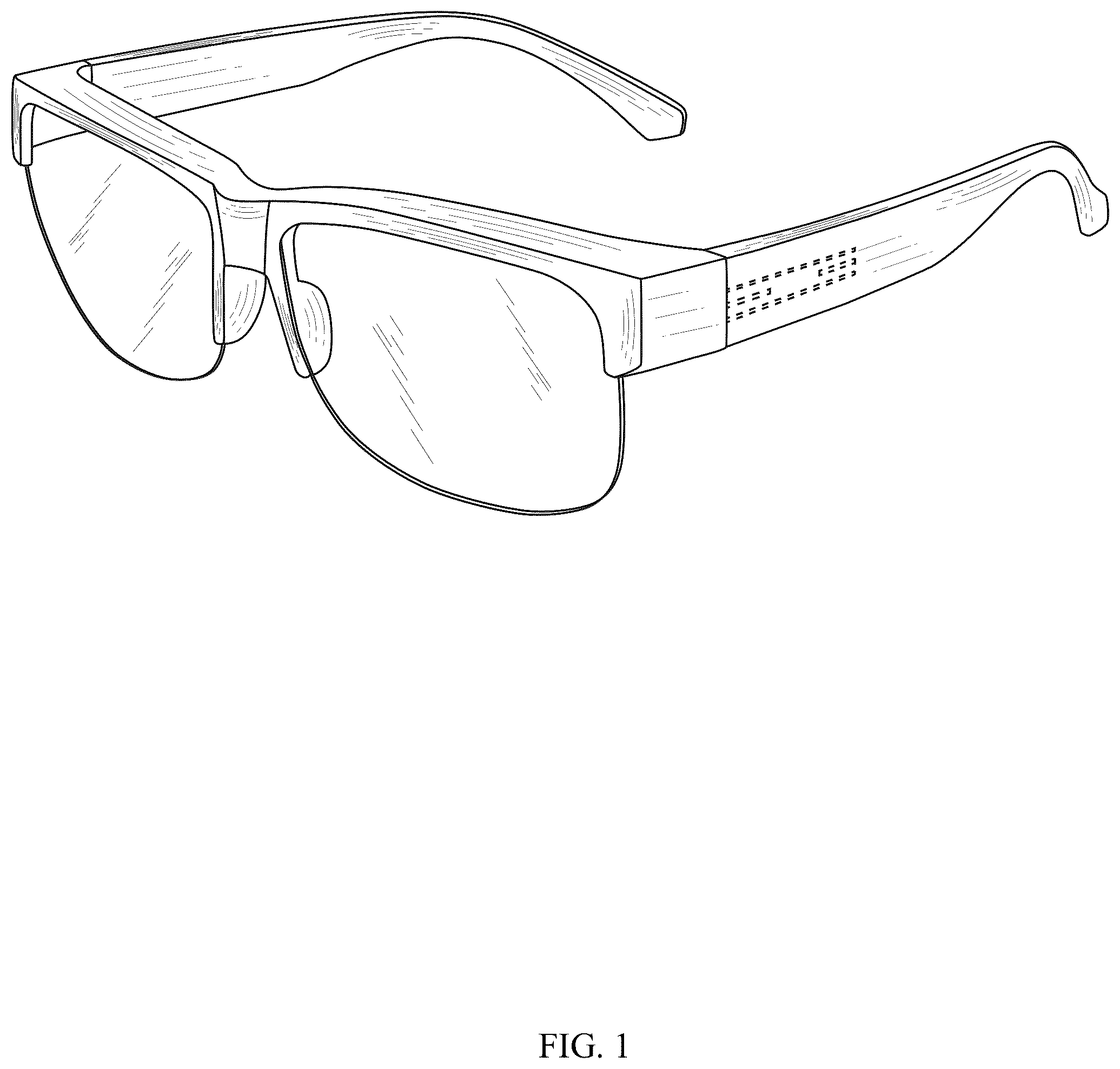 Patent USD1043802 — Sunglasses — Figure 1