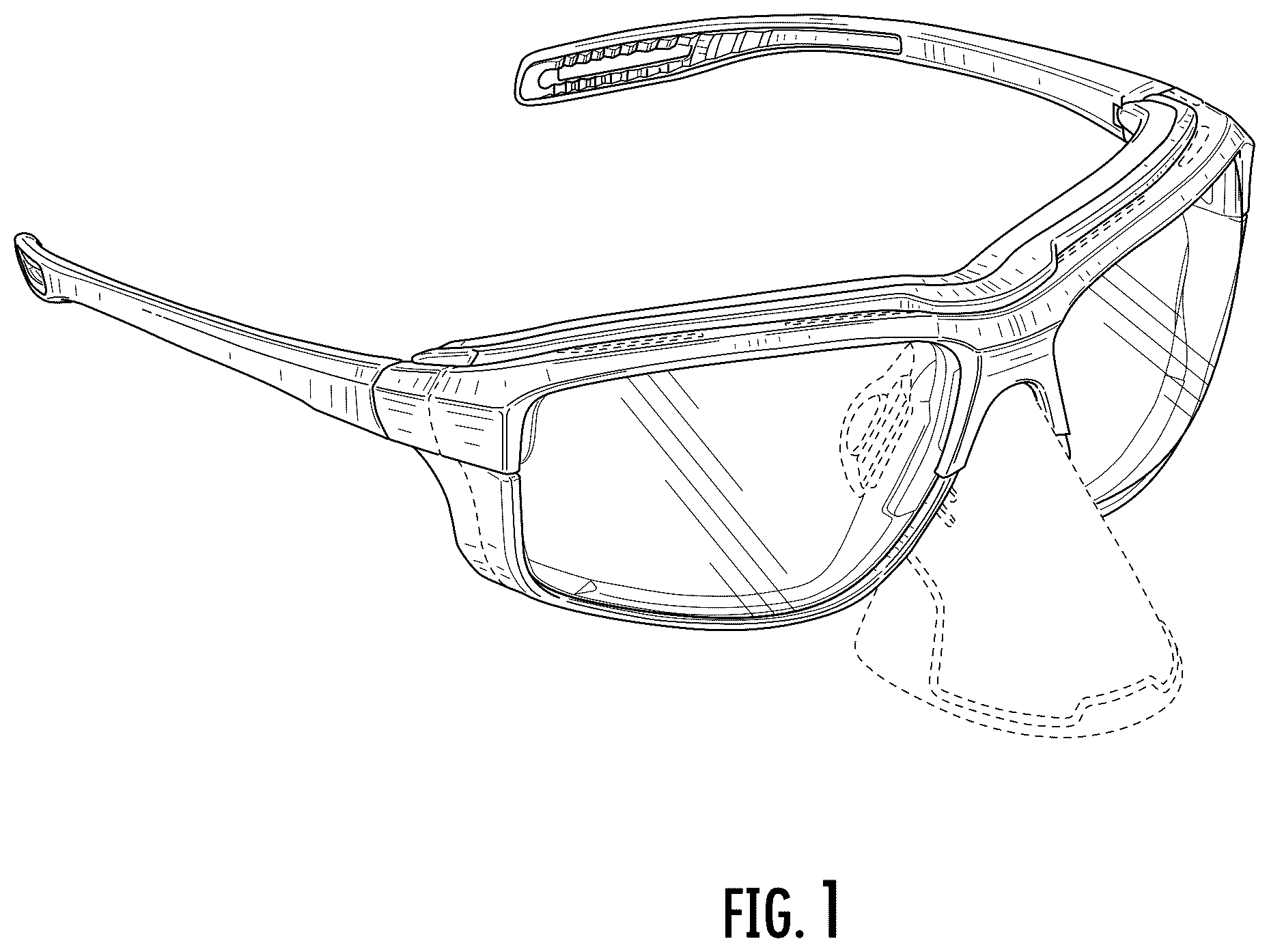 Patent USD1043803 — Eyewear — Figure 1