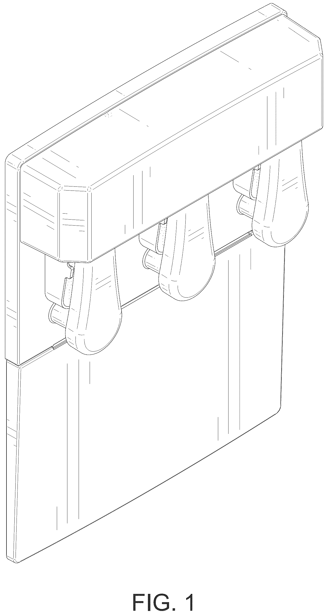 Patent USD1043805 — Pedal — Figure 1