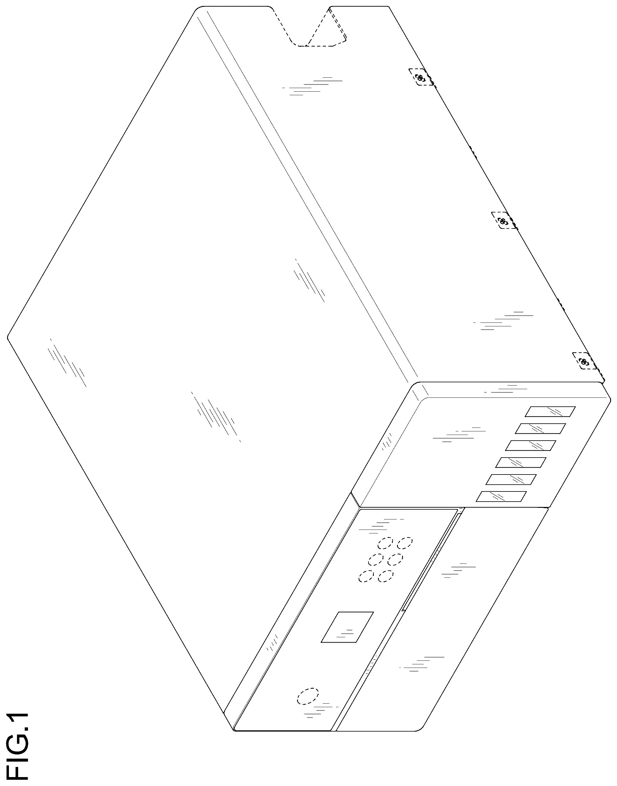 Patent USD1043814 Figure 1 – Printer