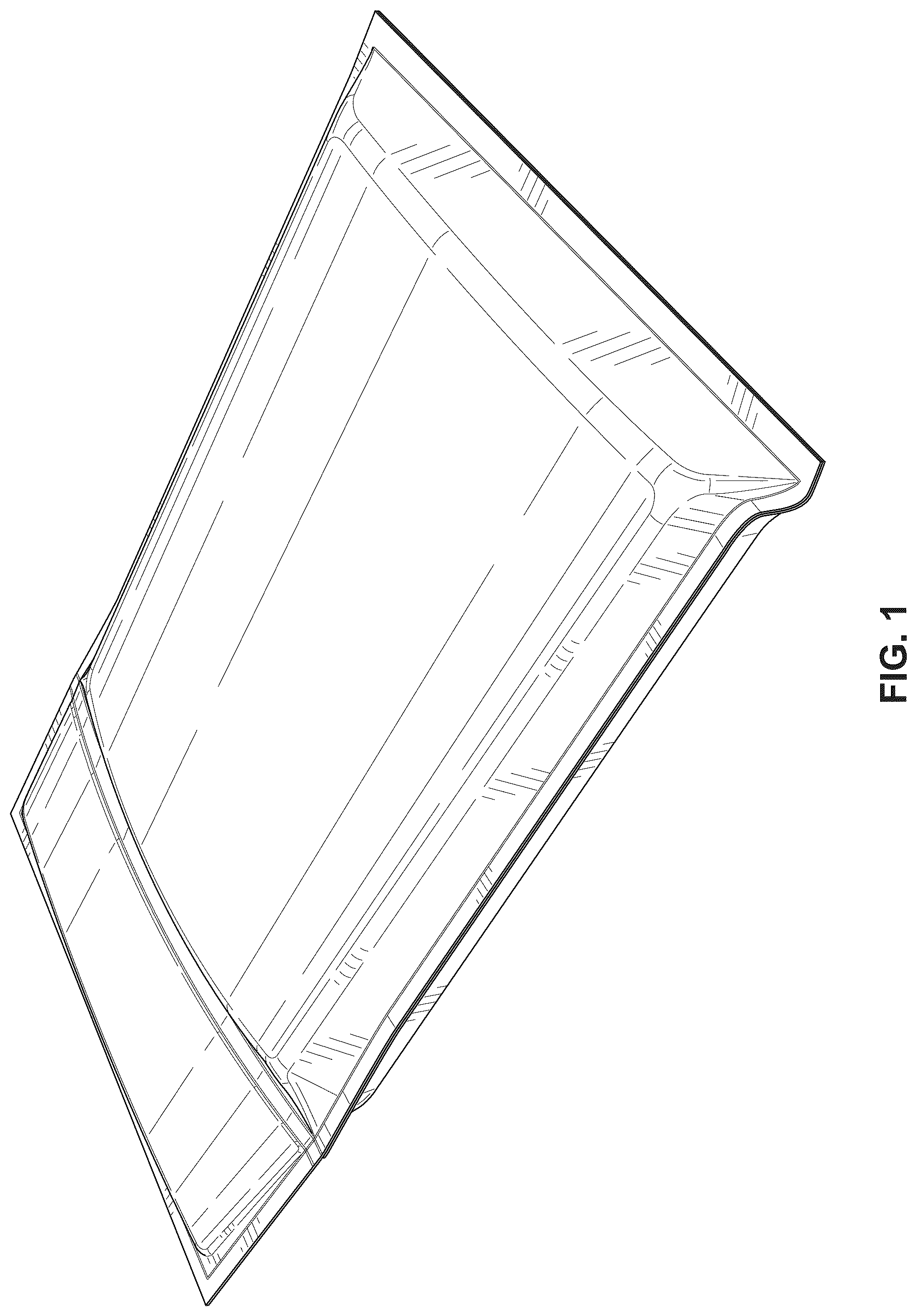 Patent USD1043816 — Shipping envelope with adhesive cover — Figure 1