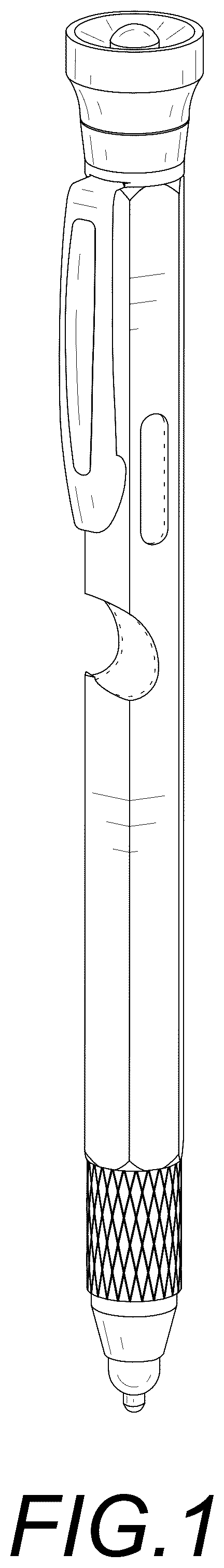 Patent USD1043827 — Pen — Figure 1