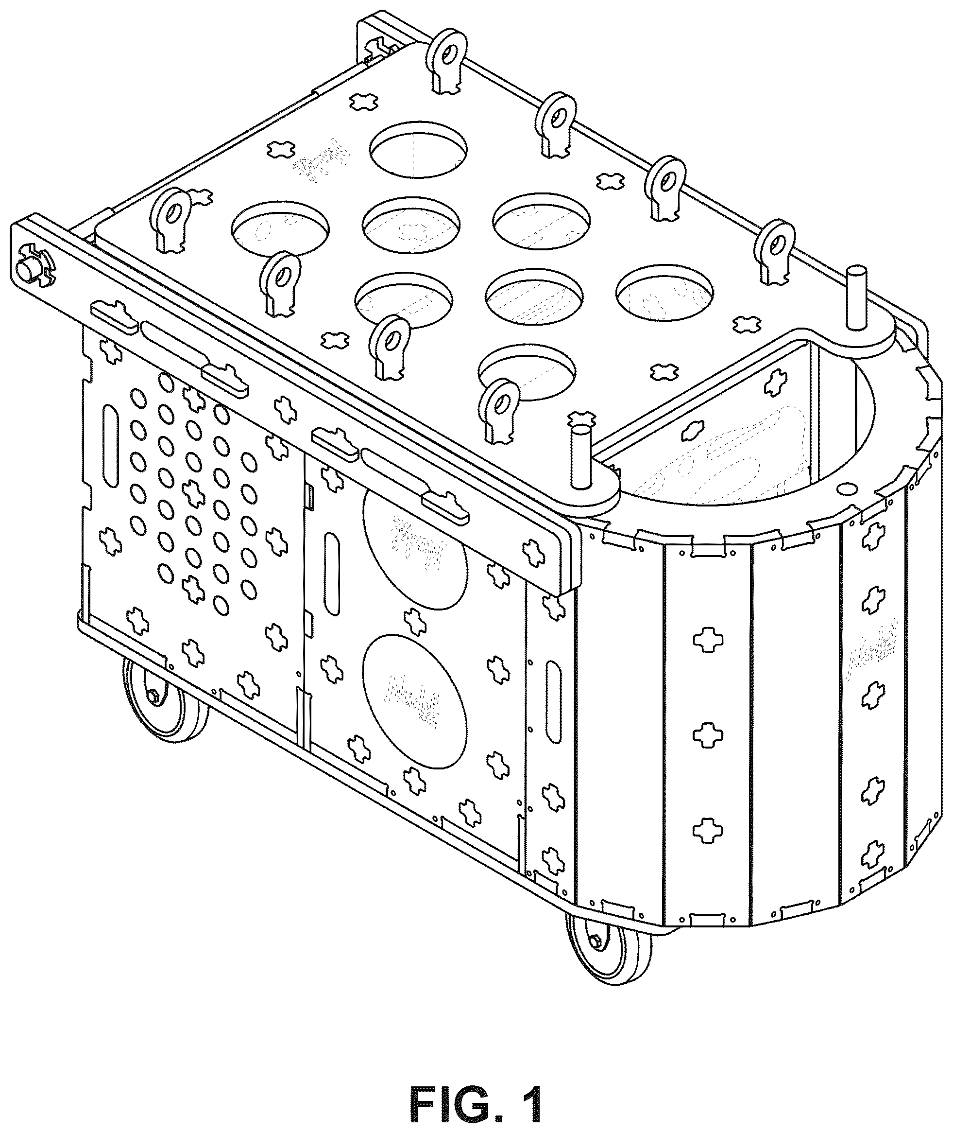 Patent USD1043842 — Child's trolley — Figure 1