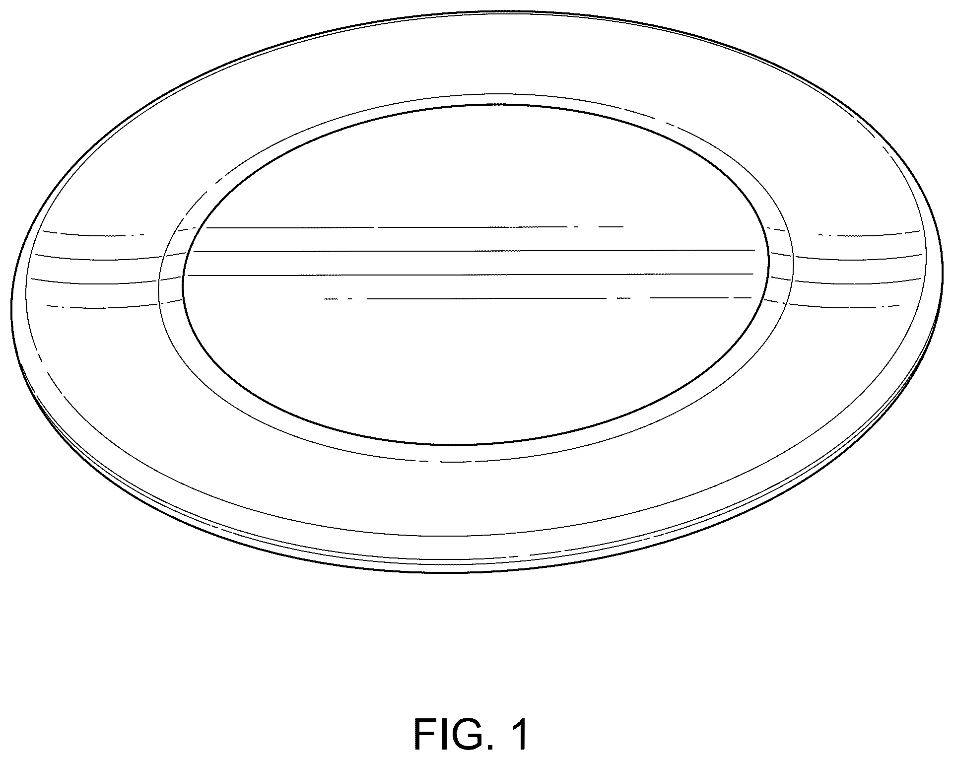 Patent USD1043843 — Toy disc — Figure 1
