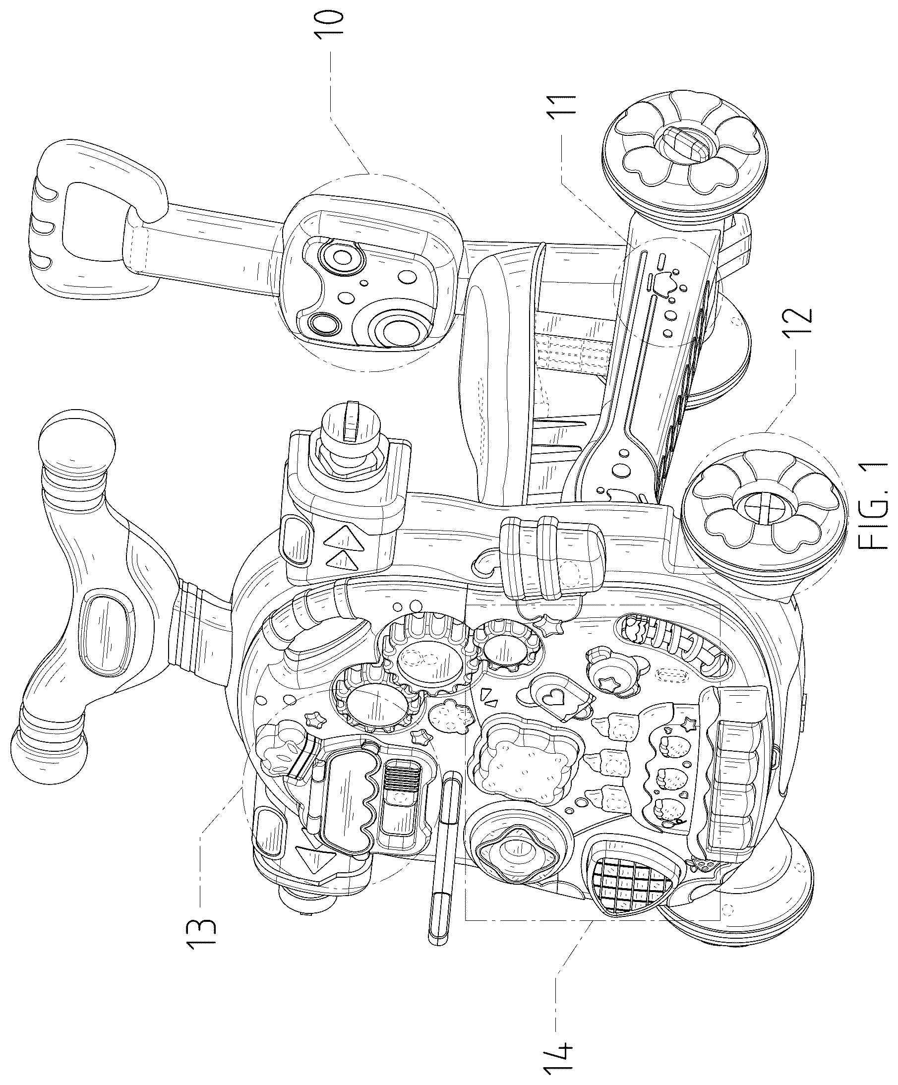 Patent USD1043848 — Toy — Figure 1