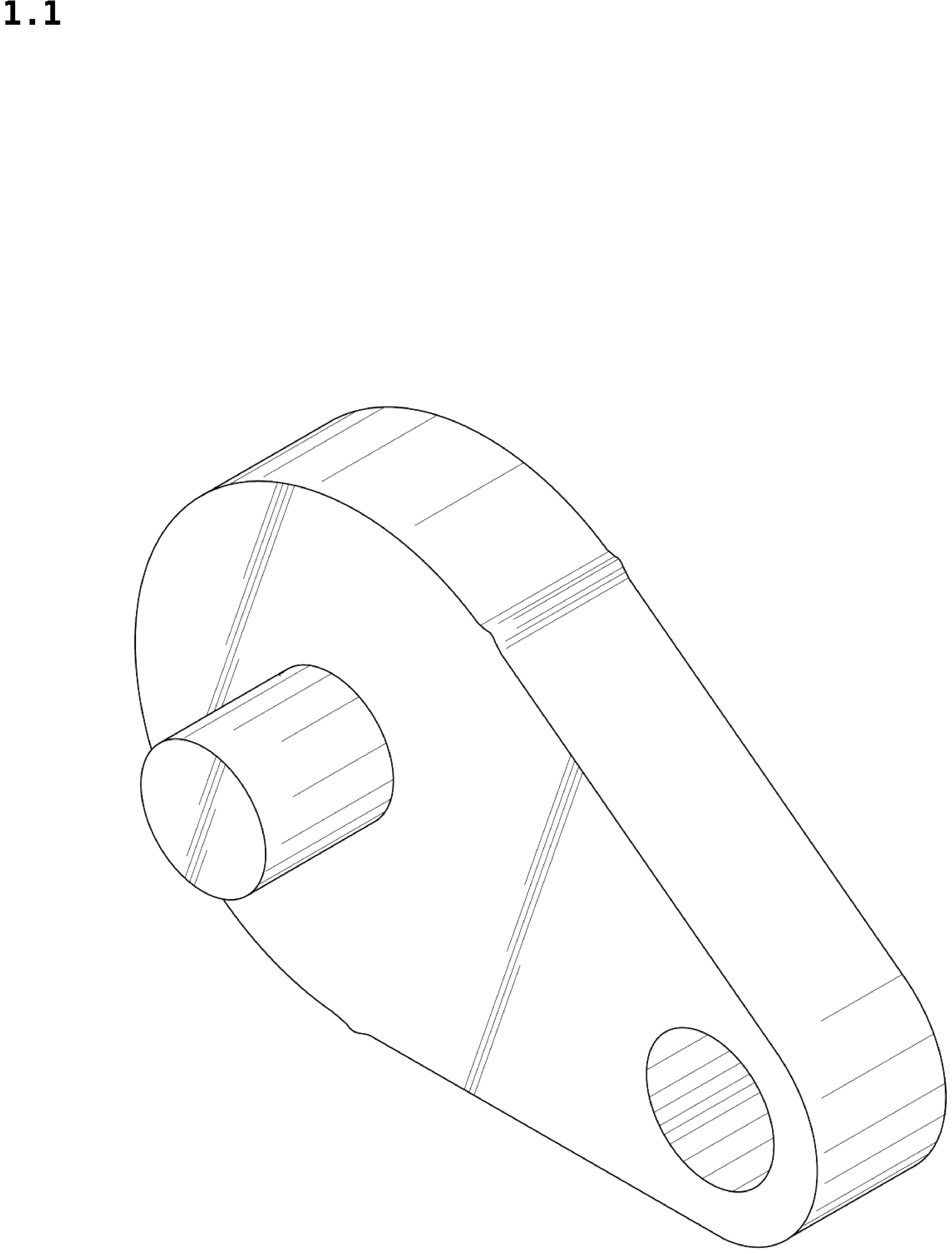 Patent USD1043850 Figure 1 – Toy locking element