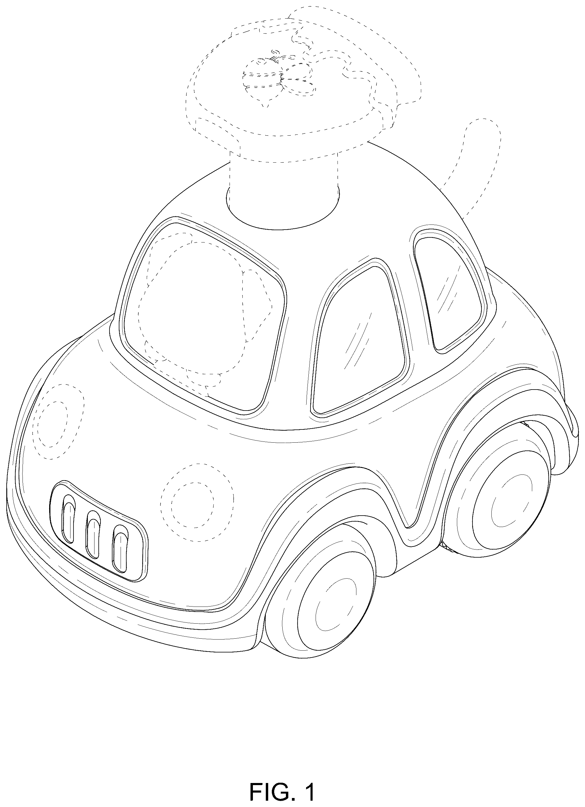Patent USD1043856 — Animal car toy — Figure 1