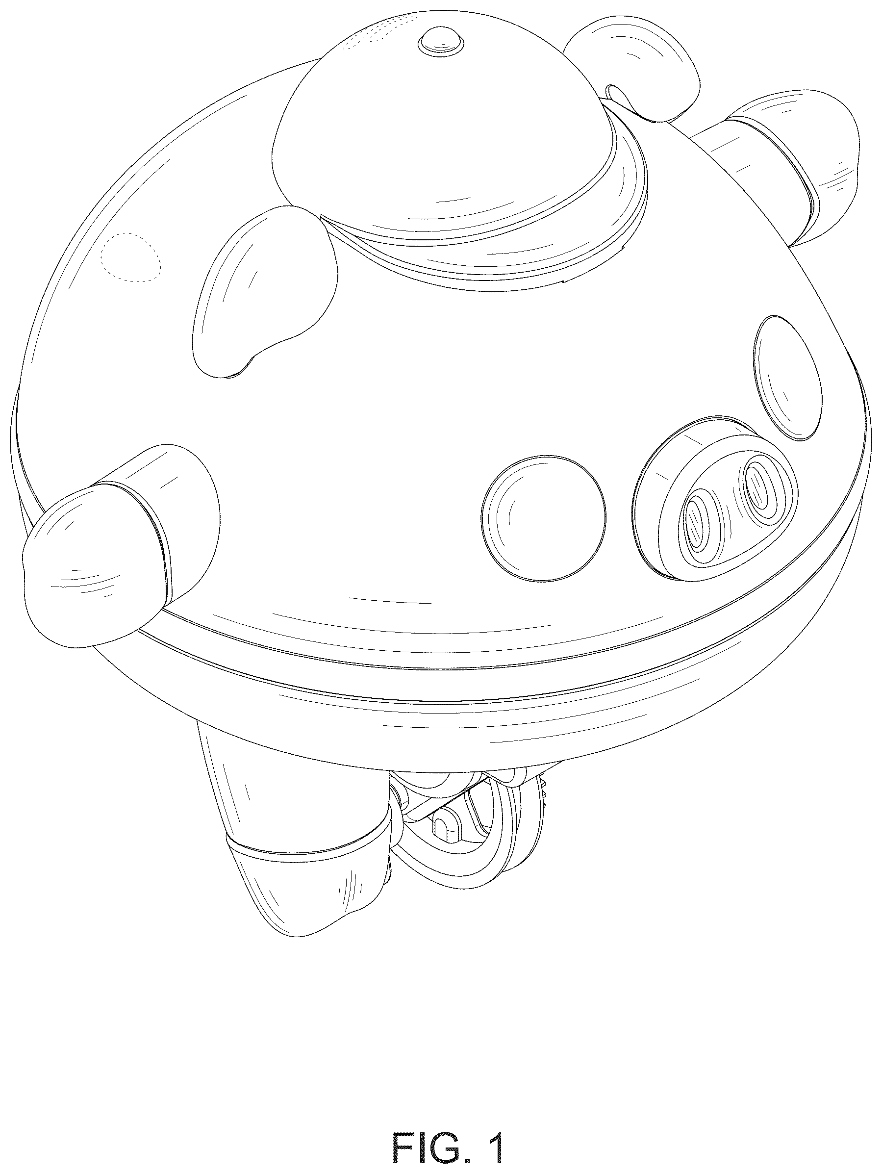 Patent USD1043863 — Balancing toy — Figure 1