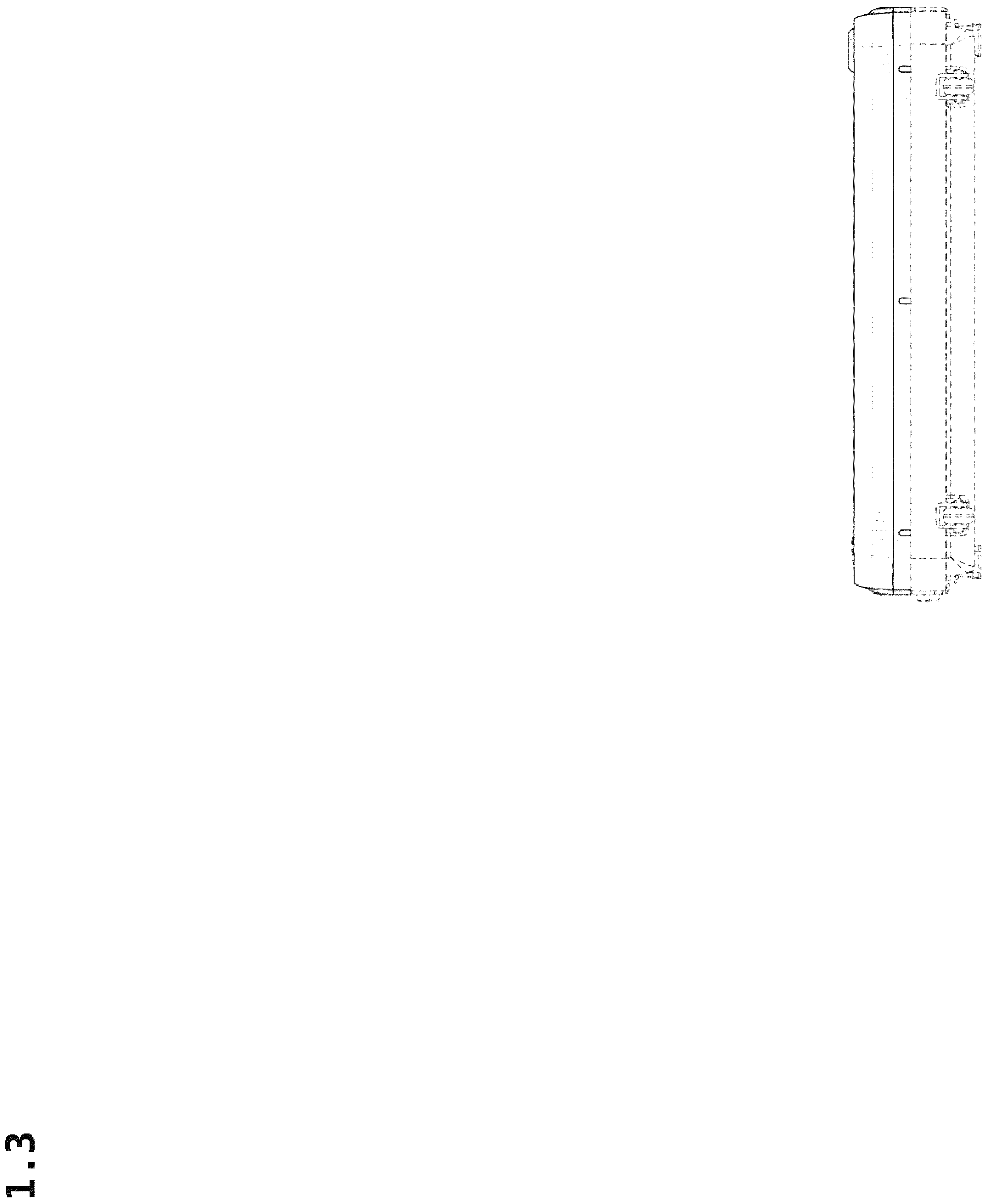 Patent USD1043864 Figure 3 – Treadmill