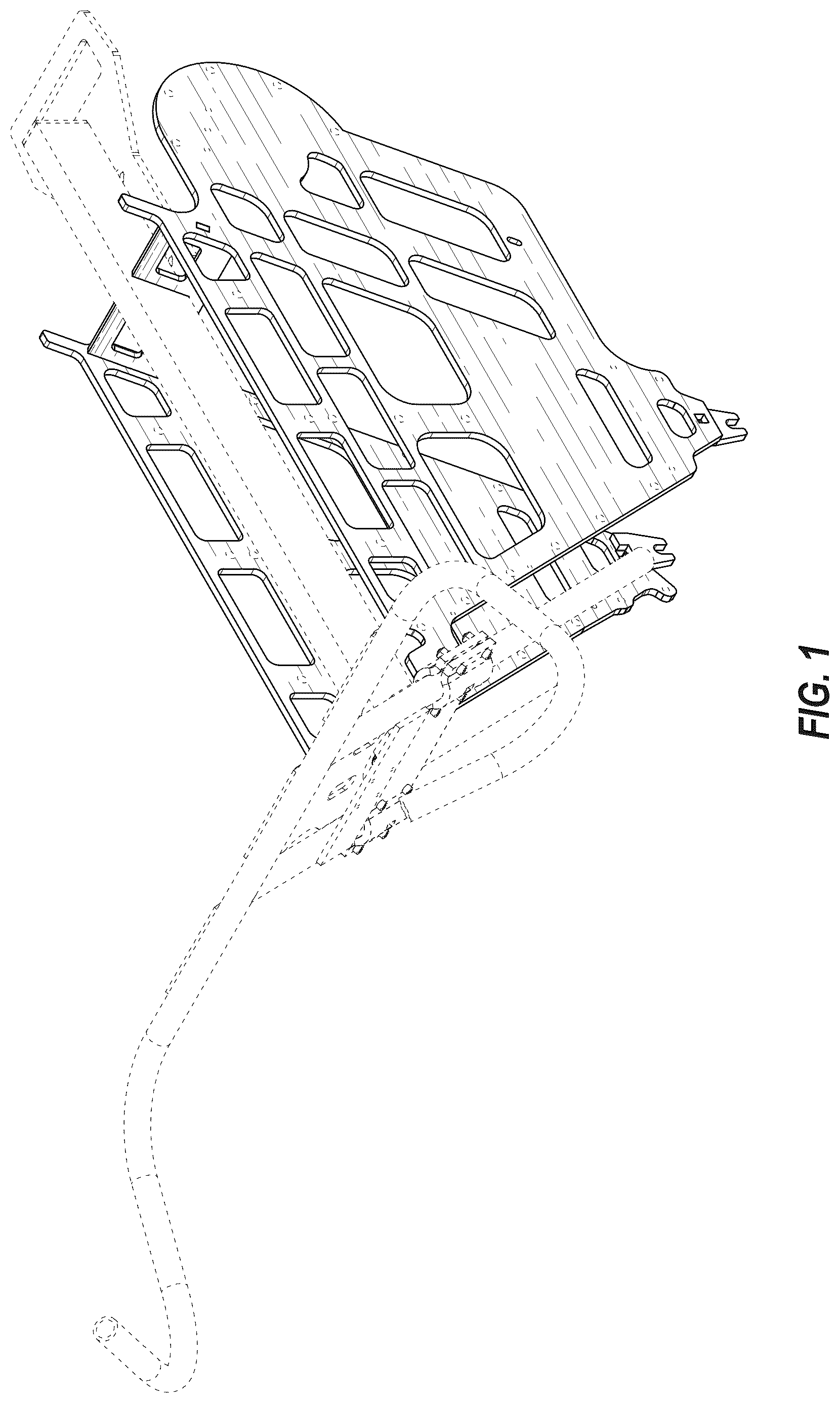 Patent USD1043869 Figure 1 – Weight bearing device
