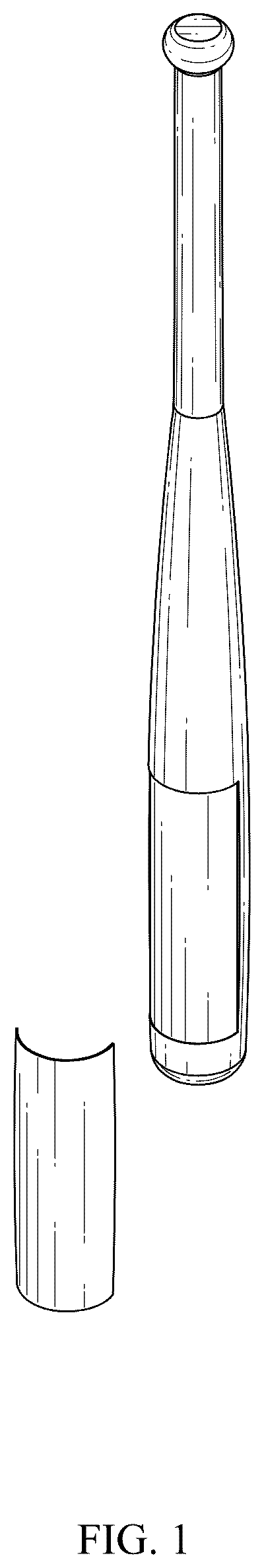 Patent USD1043876 — Ball bat display — Figure 1